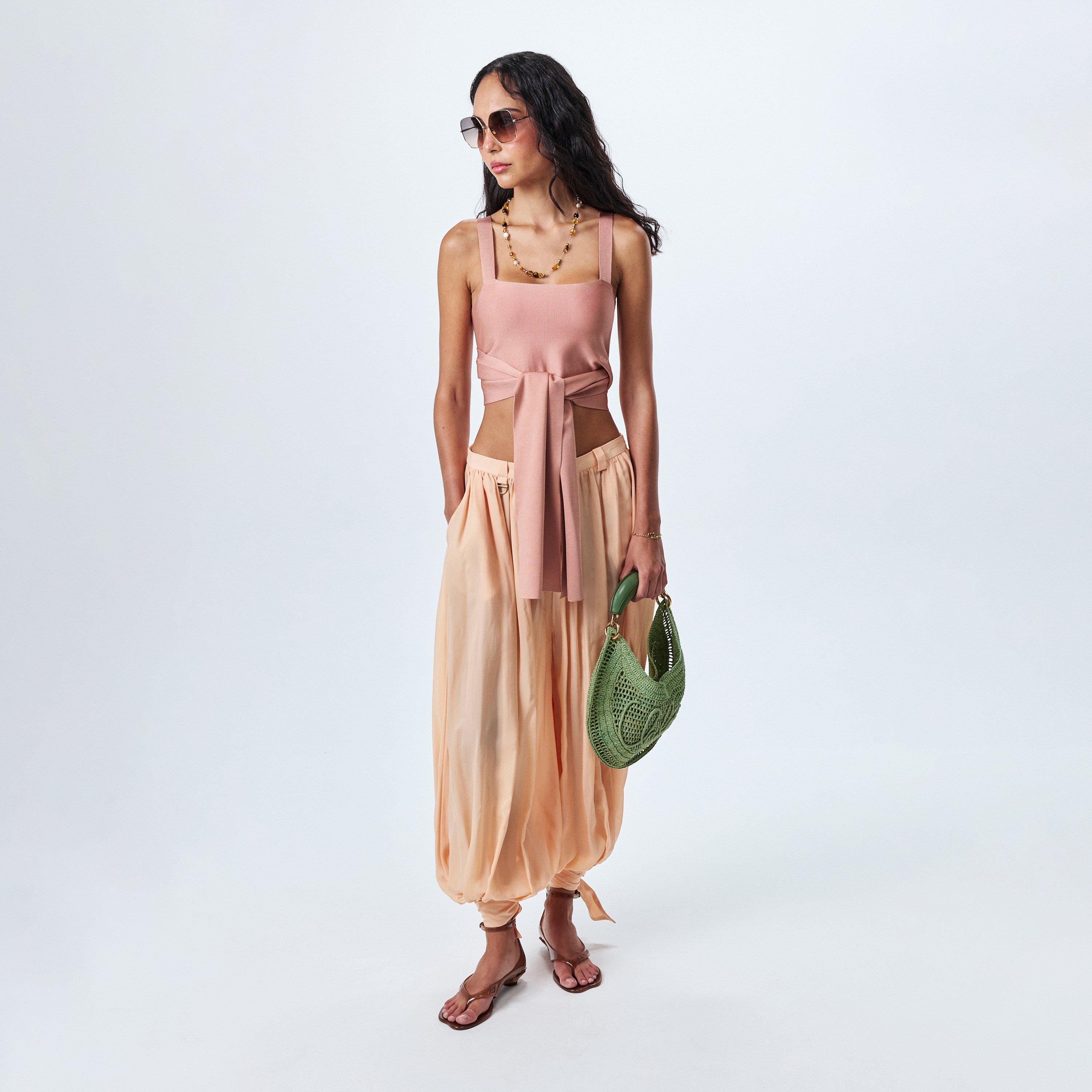 Tea Leaf Green - Chloe - Women's Summer Banana Straw Bags - 6