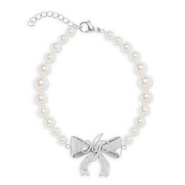 Agent Provocateur Beki Pearl Bow Bracelet