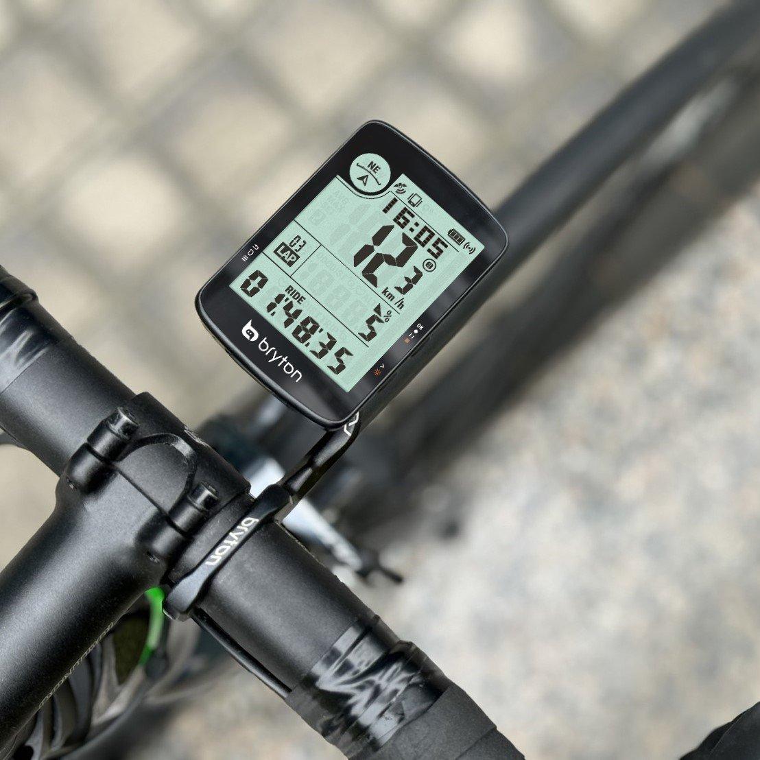Black - Bryton - Rider 17 E GPS Cycle Computer - 6