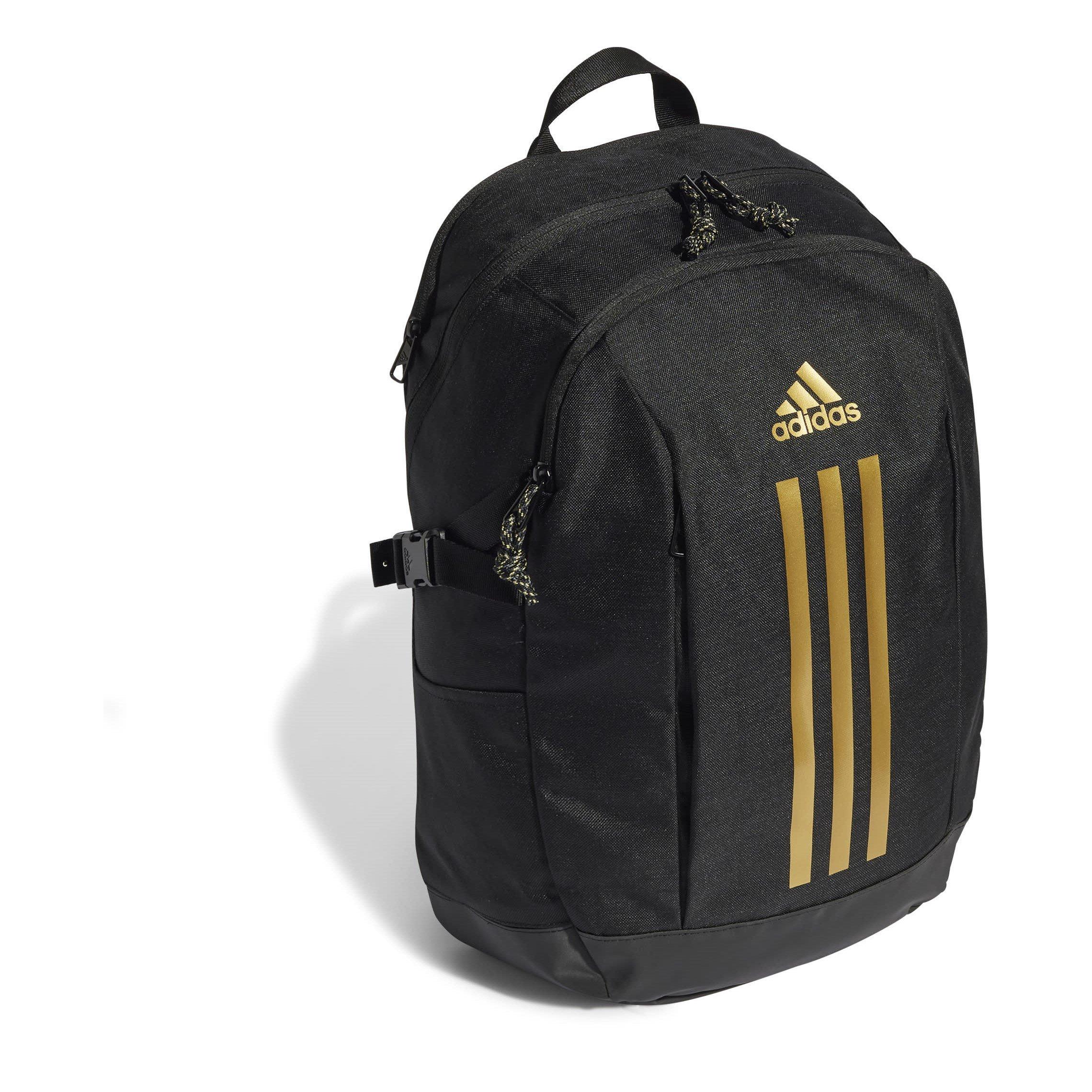 Black/Gold Met - adidas - Power VII Backpack - 3