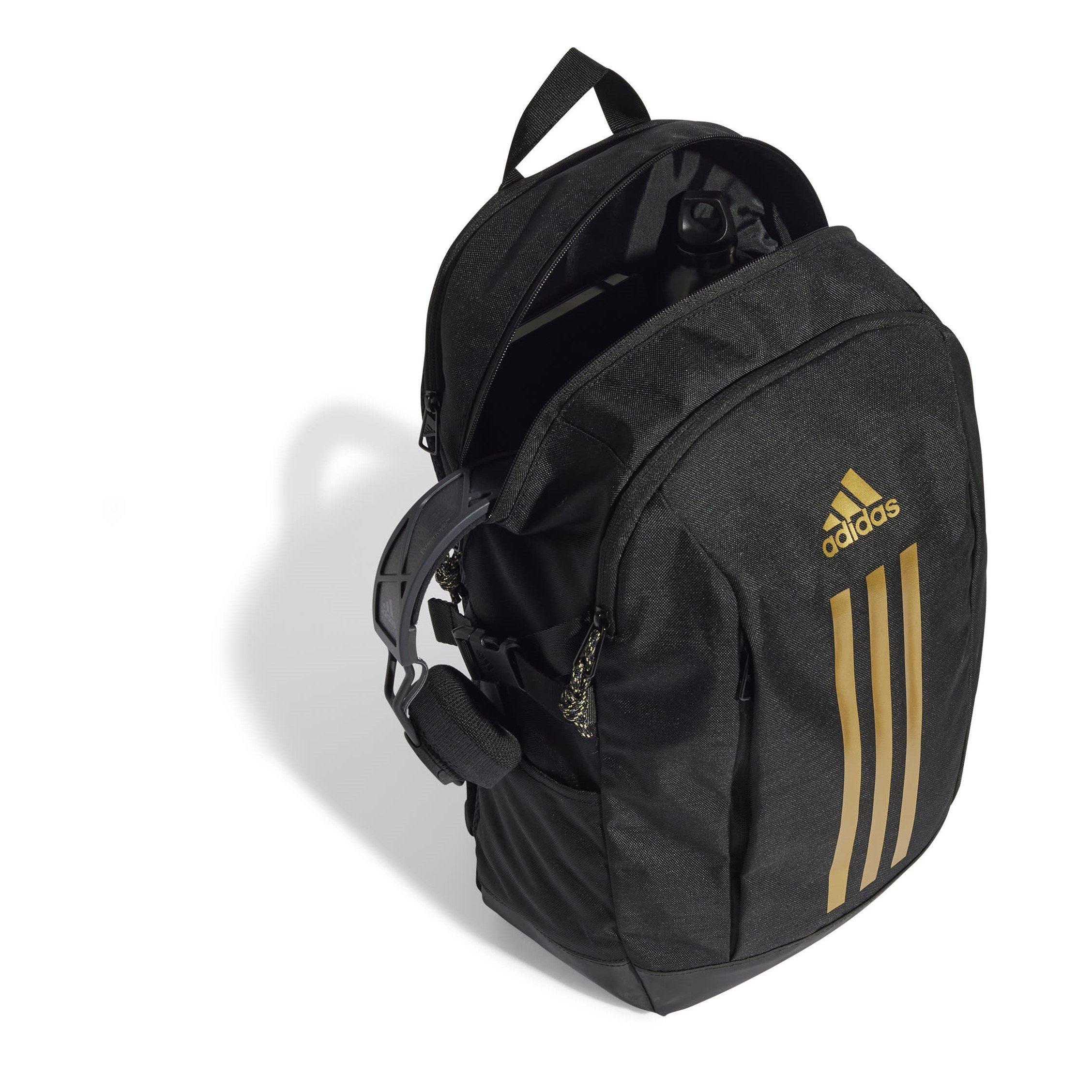 Black/Gold Met - adidas - Power VII Backpack - 4