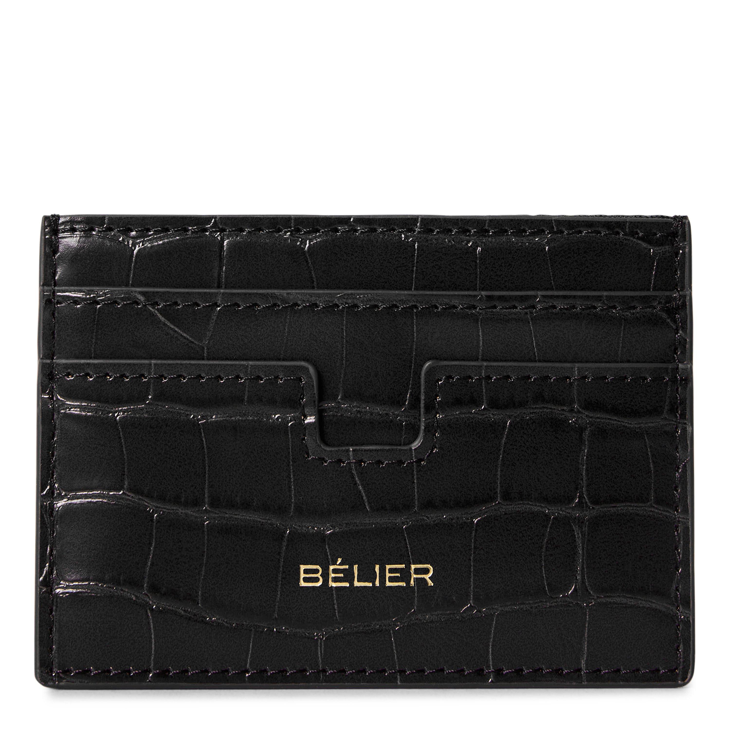 Black - BELIER - BELIER Croc Card Hol Sn64 - 1
