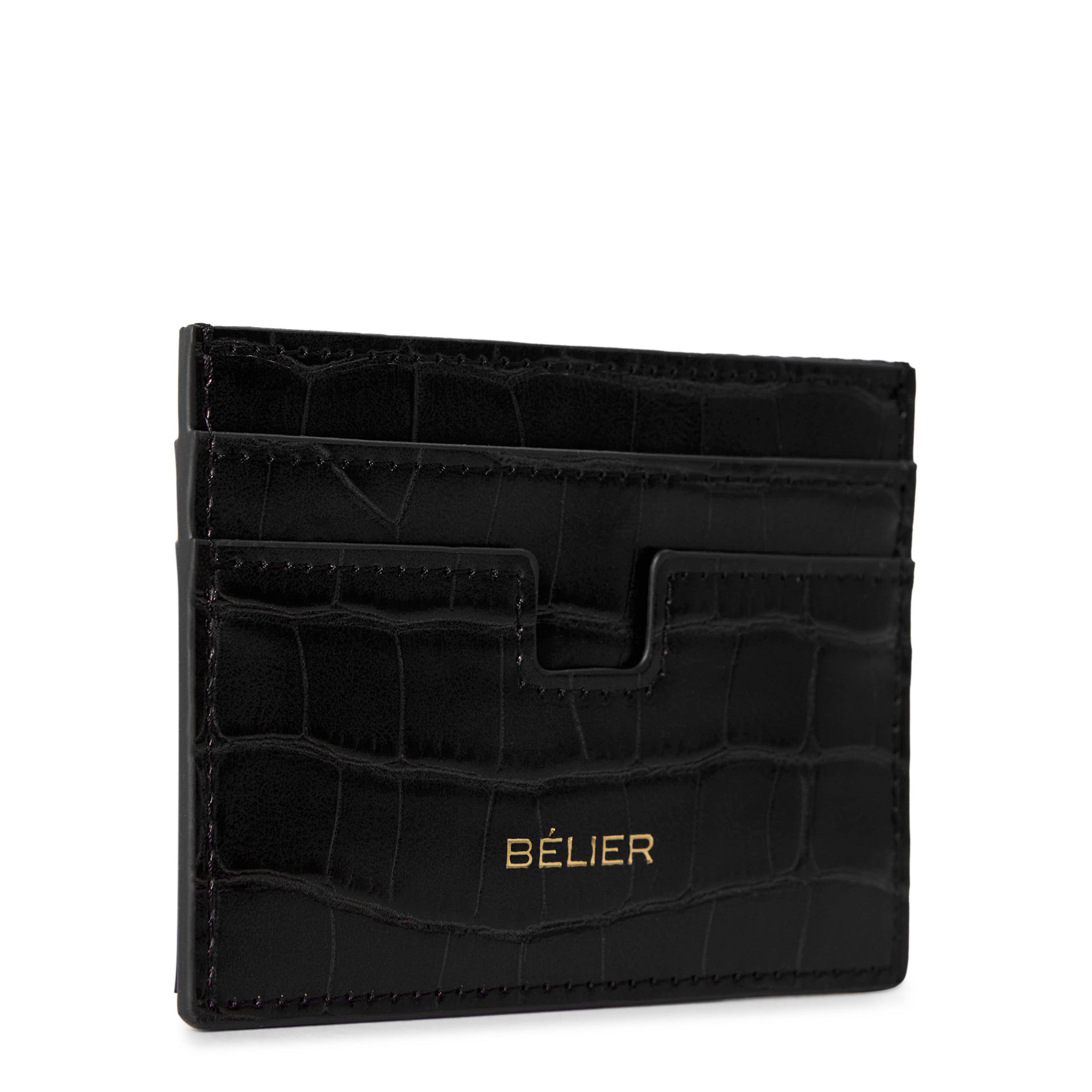 Black - BELIER - BELIER Croc Card Hol Sn64 - 3