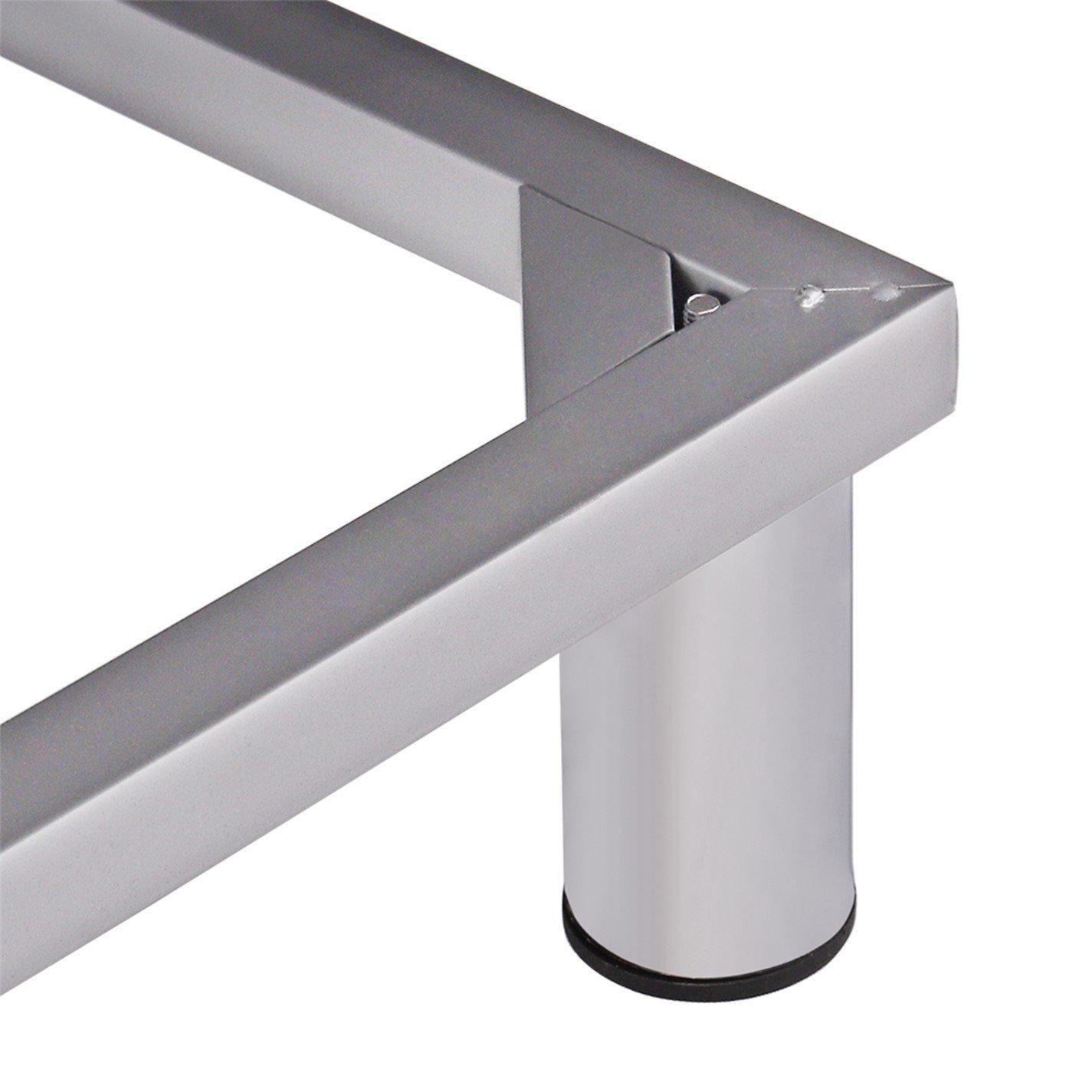 Grey - Kabinet UK - 2-Seat Convertible Sofa Bed with Pillows Grey - 10