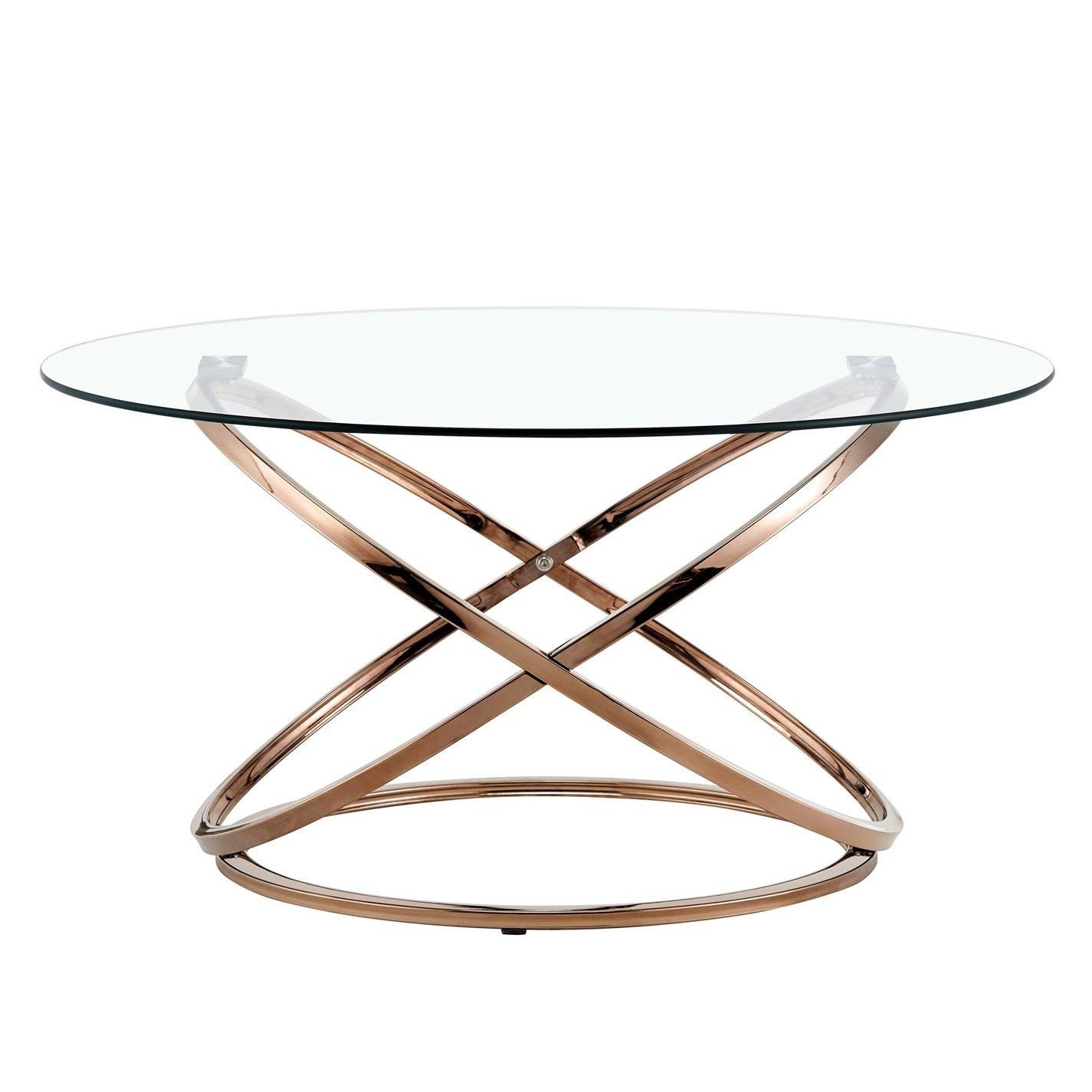 Round Abstract Coffee Table