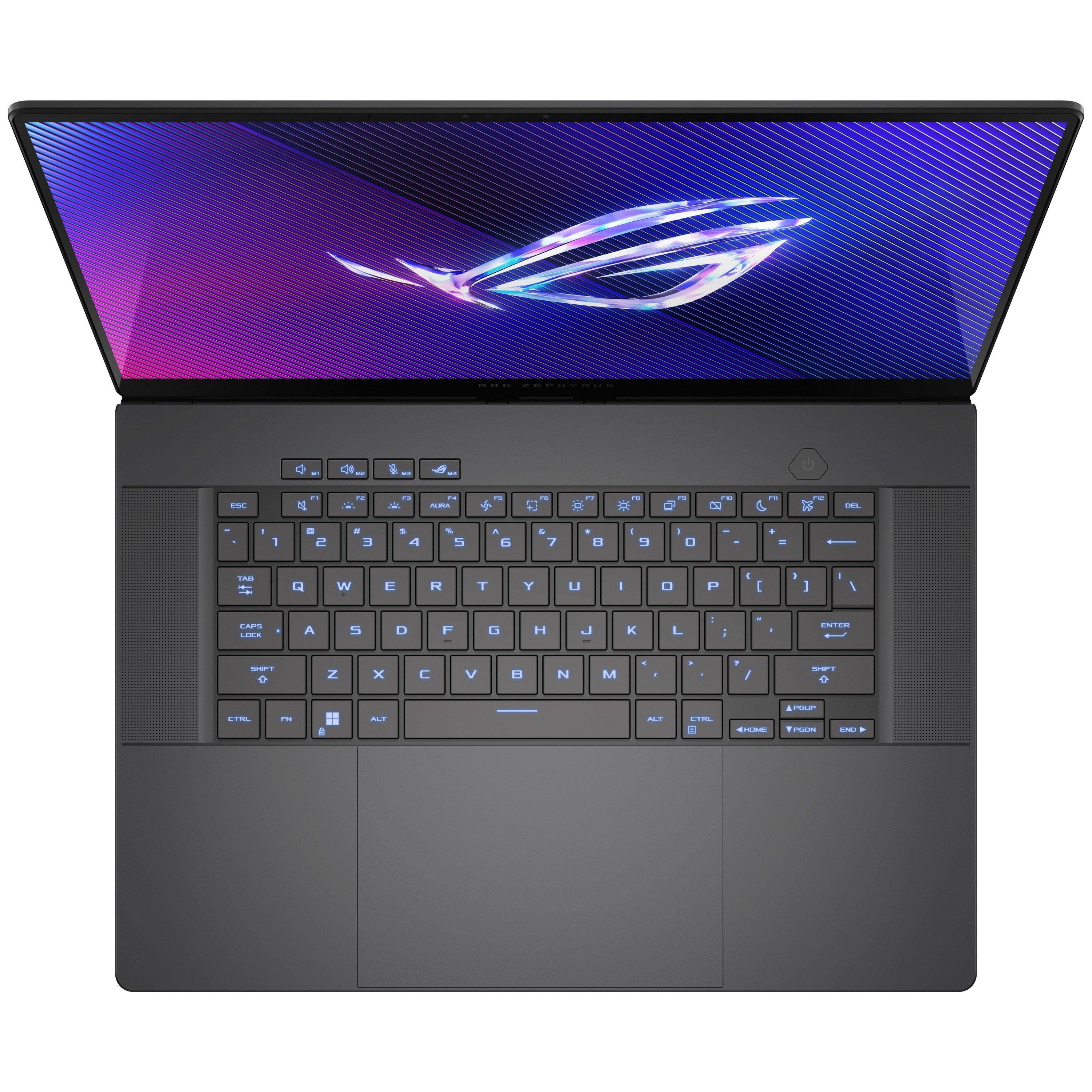 Grises - ASUS - ASUS ROG Zephyrus G16 GU605CP 16Inch Gaming Laptop - Intel Core Ultra 9 285H 32GB 1TB RTX 5070 - 2