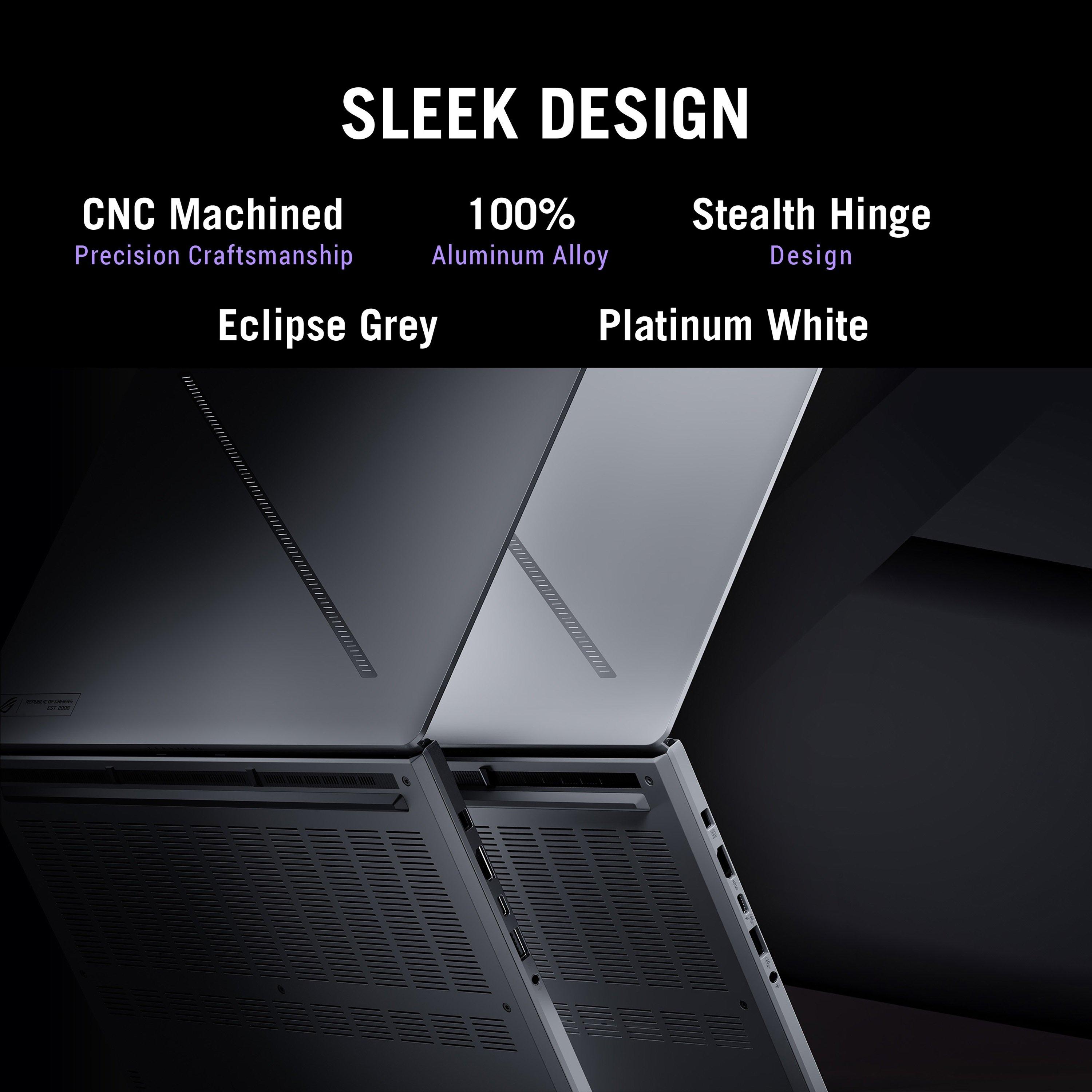 Grises - ASUS - ASUS ROG Zephyrus G16 GU605CP 16Inch Gaming Laptop - Intel Core Ultra 9 285H 32GB 1TB RTX 5070 - 12