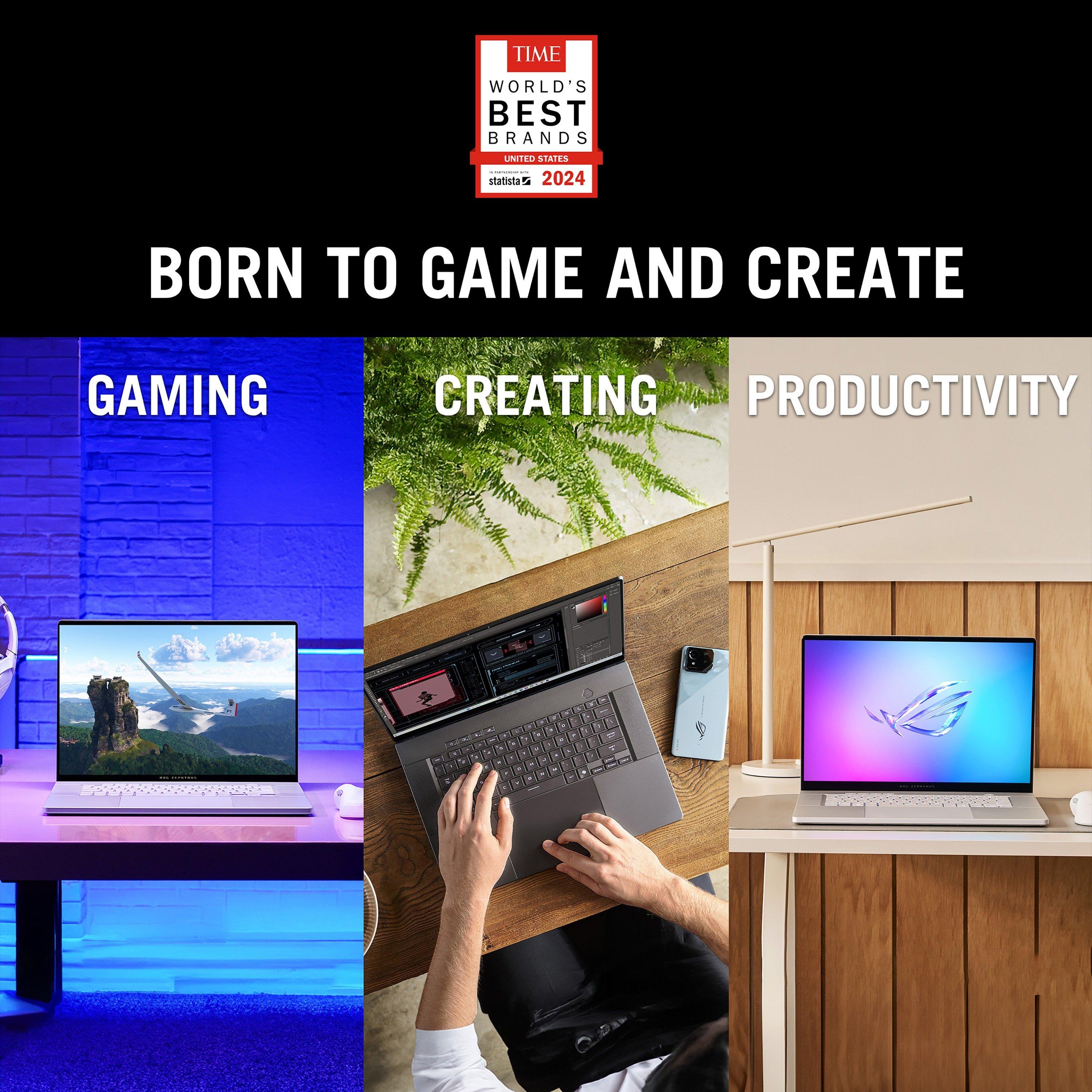 Grises - ASUS - ASUS ROG Zephyrus G16 GU605CP 16Inch Gaming Laptop - Intel Core Ultra 9 285H 32GB 1TB RTX 5070 - 6