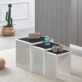 Comfy Living High Gloss Nest of Tables