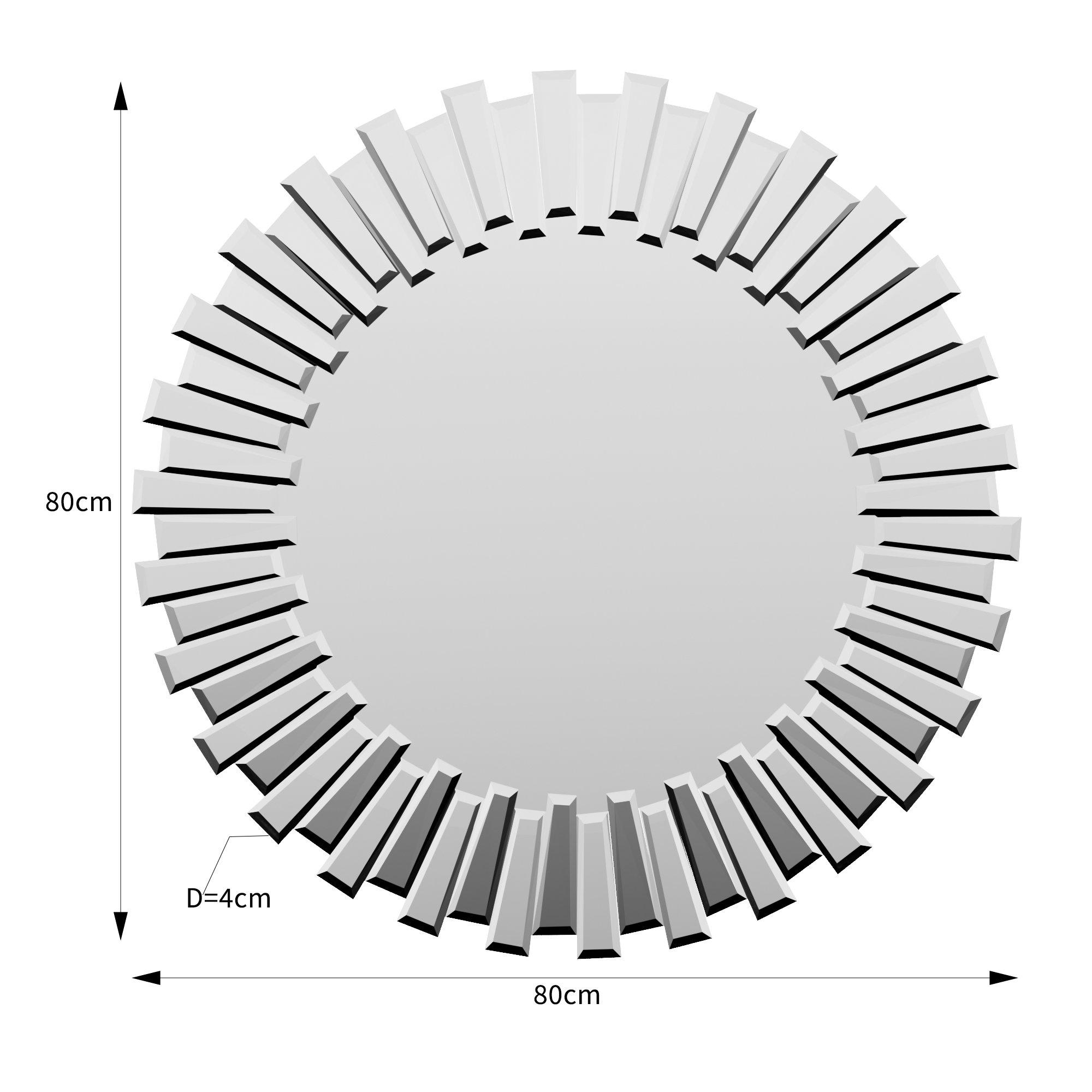 Mirror - Comfy Living - Designer Round Mirror - 3