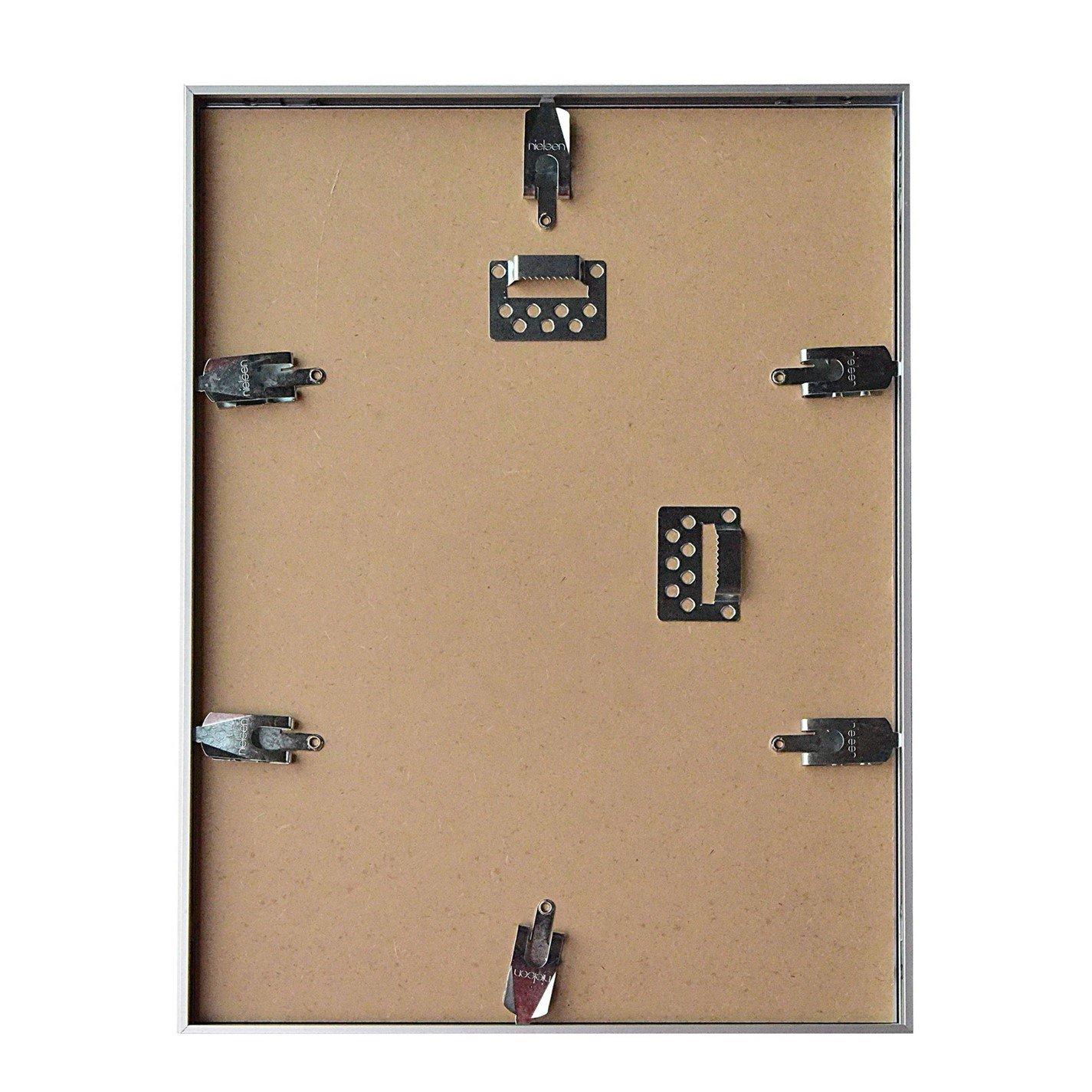 Light Grey - nielsen - Alpha Aluminium Picture Frame with Glass Front - 4