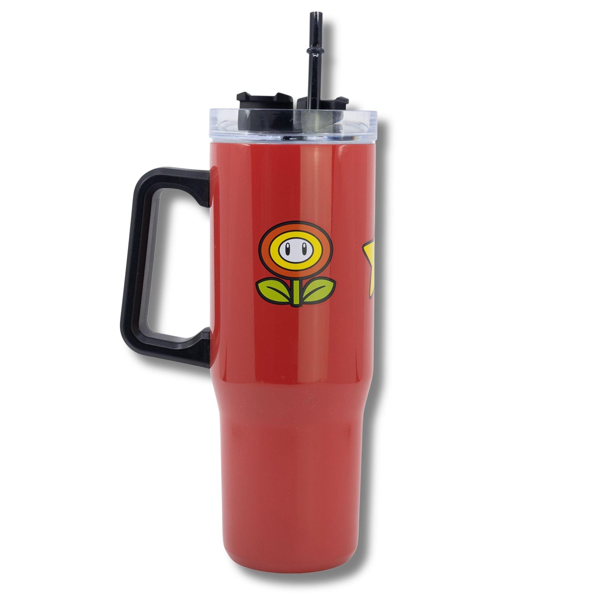 Super Mario  Insulated Rambler Mug 940Ml - Red - XL