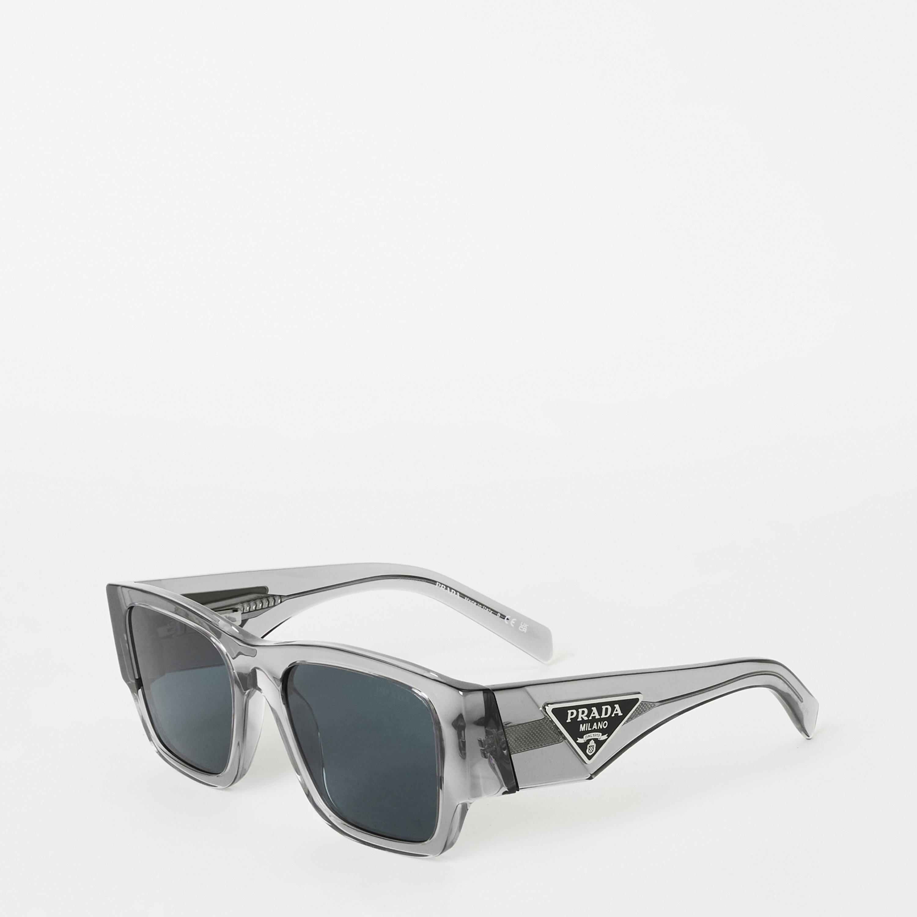 Prada Square Frame Sunglasses - Transparent