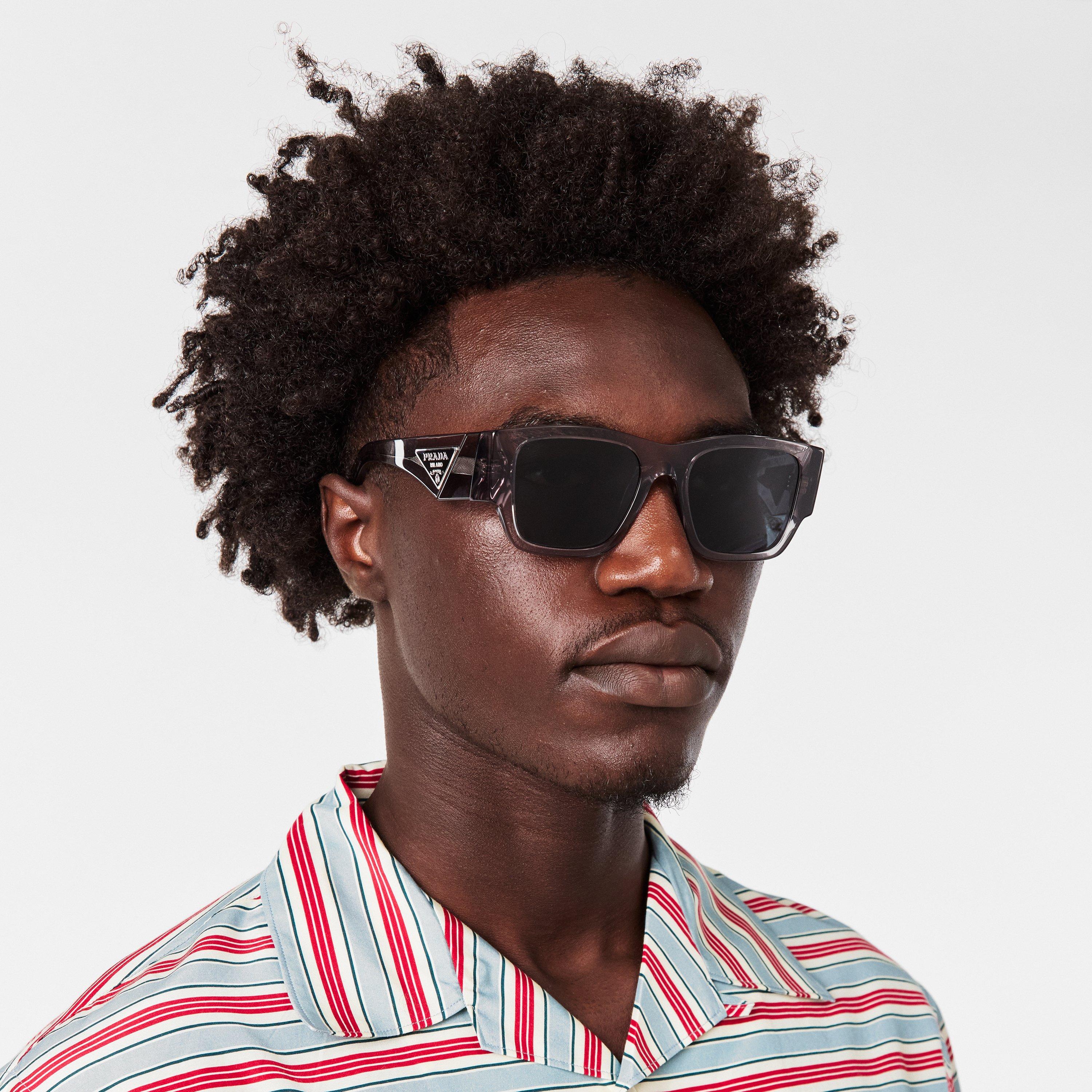 Transparent - Prada - Square Frame Sunglasses - 3