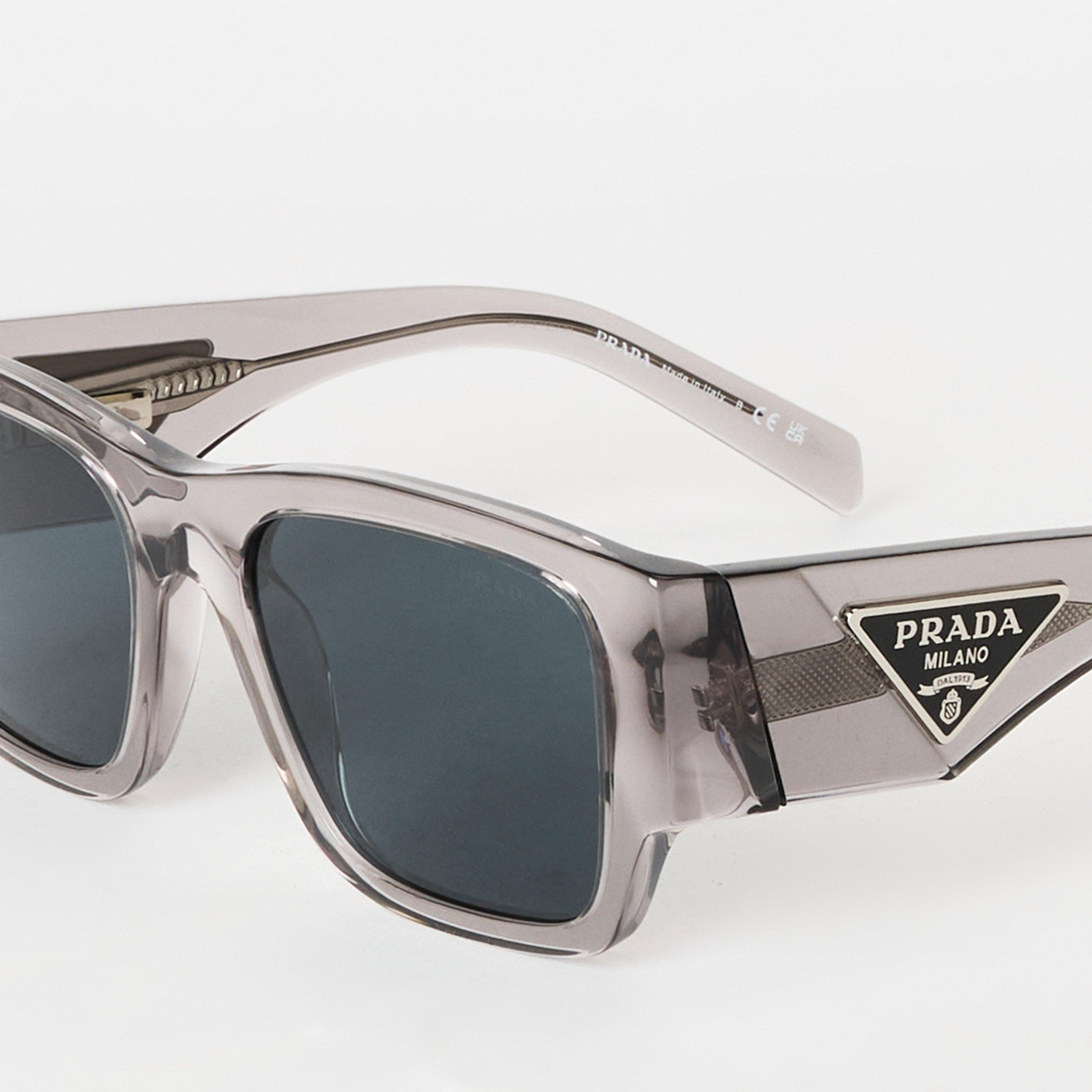 Transparent - Prada - Square Frame Sunglasses - 4