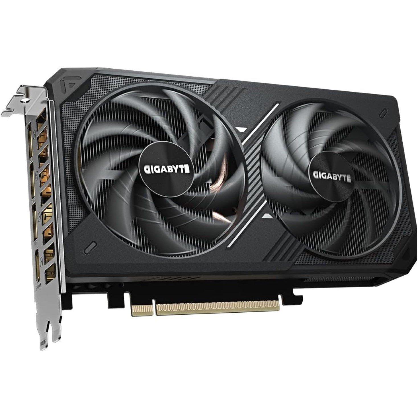 Black - Gigabyte Technology - GIGABYTE 5060 TI 8GB WINDFORCE MAX OC Graphics Card - 2