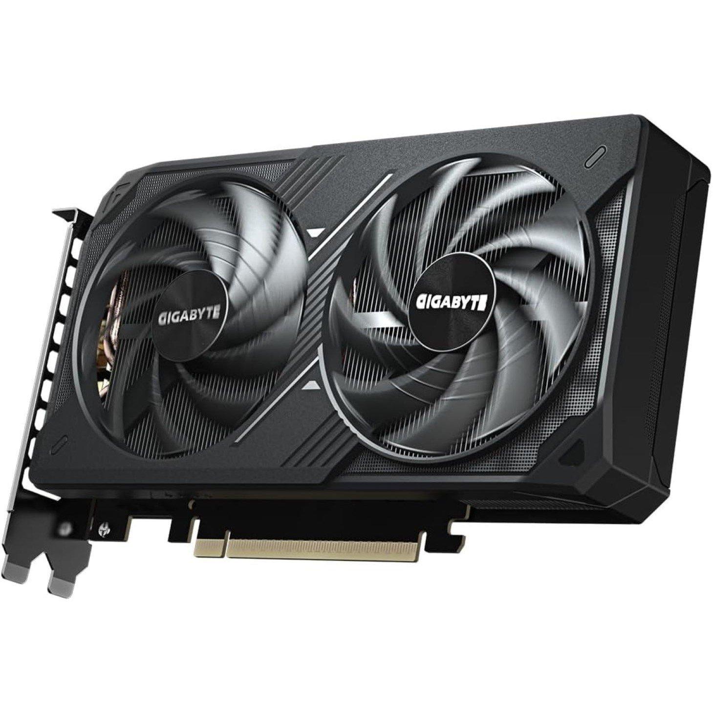 Black - Gigabyte Technology - GIGABYTE 5060 TI 8GB WINDFORCE MAX OC Graphics Card - 3