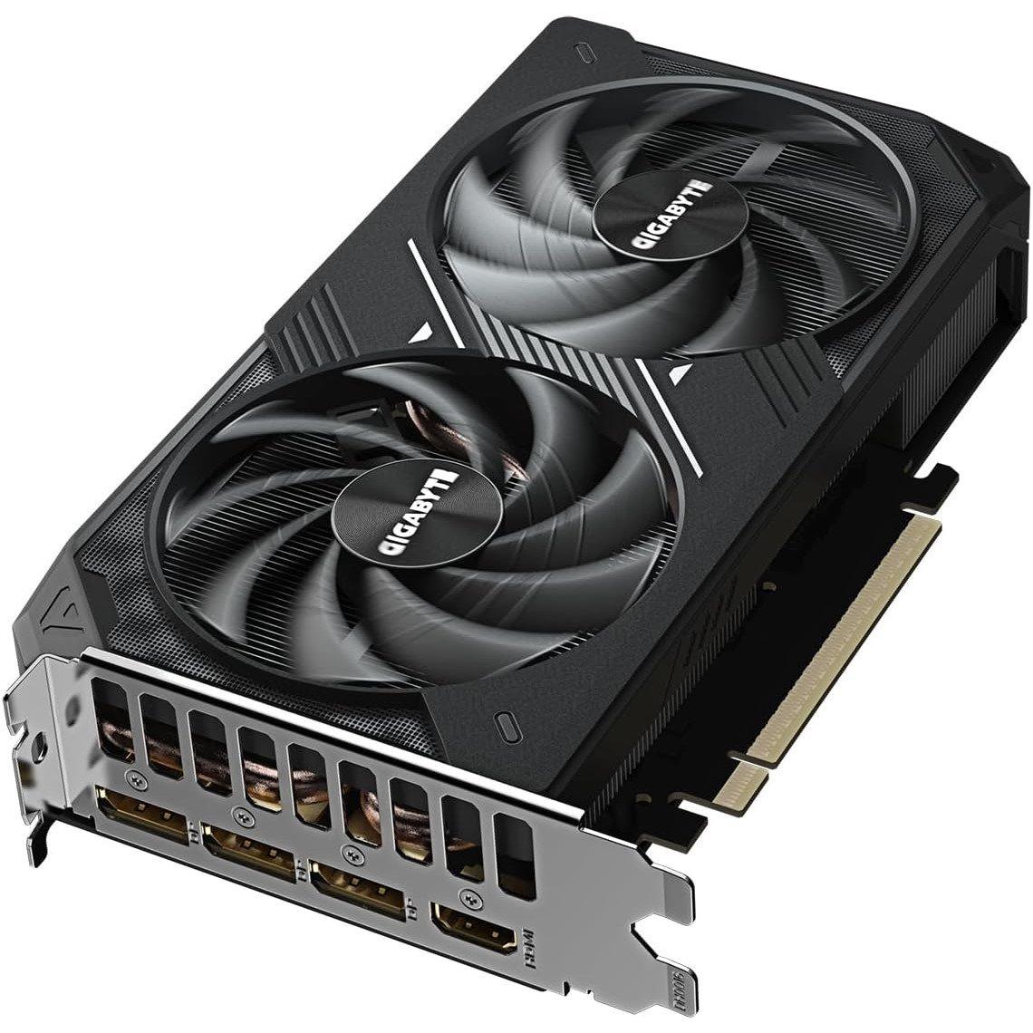 Black - Gigabyte Technology - GIGABYTE 5060 TI 8GB WINDFORCE MAX OC Graphics Card - 4