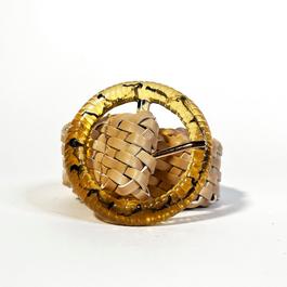 Glamorous Woven-Belt