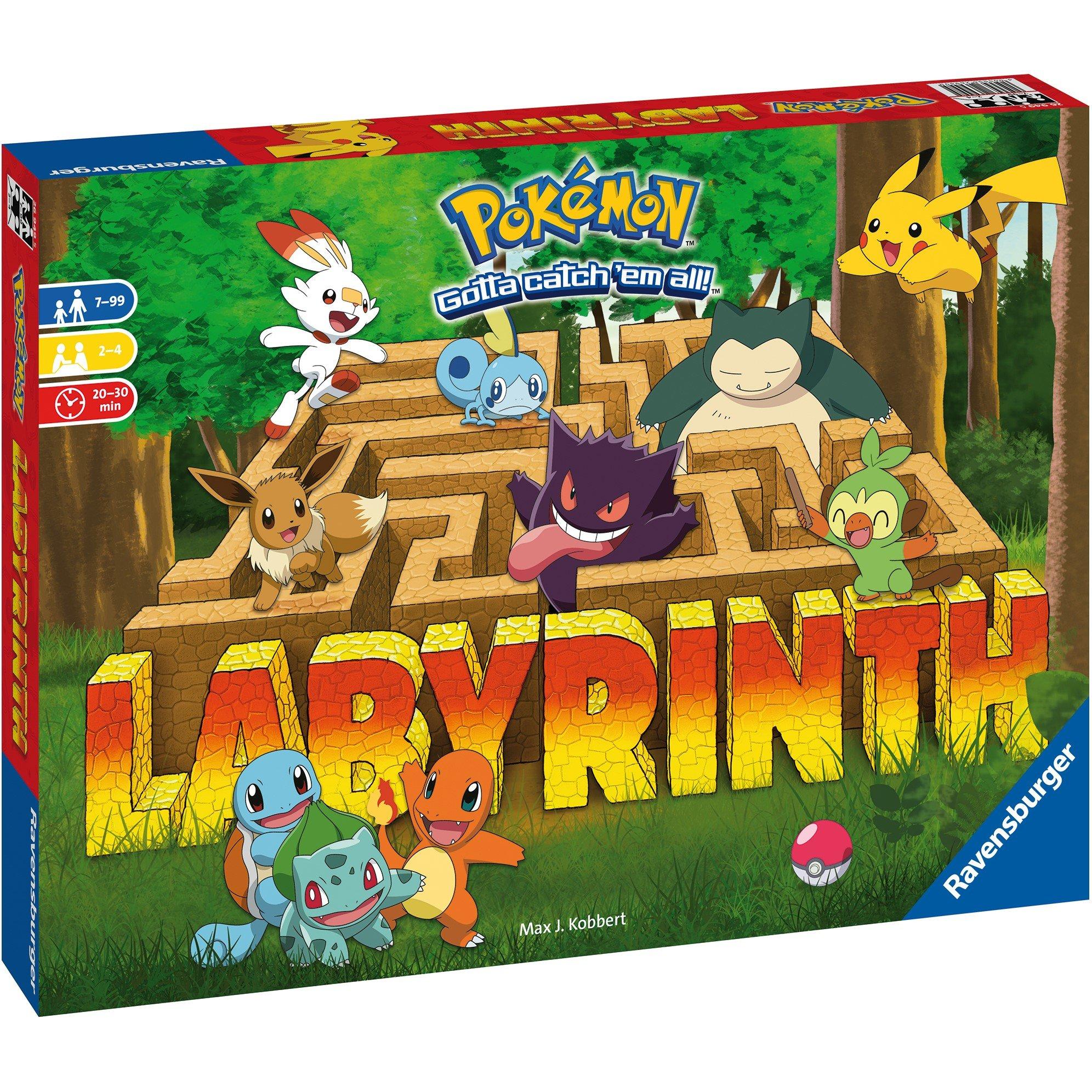 Pokemon  Kids Labyrinth - Board Game