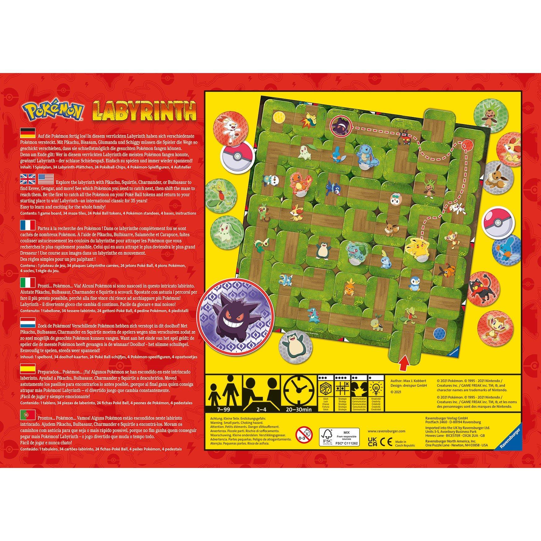 Board Game - Pokemon - Pokemon Labyrinth - 3