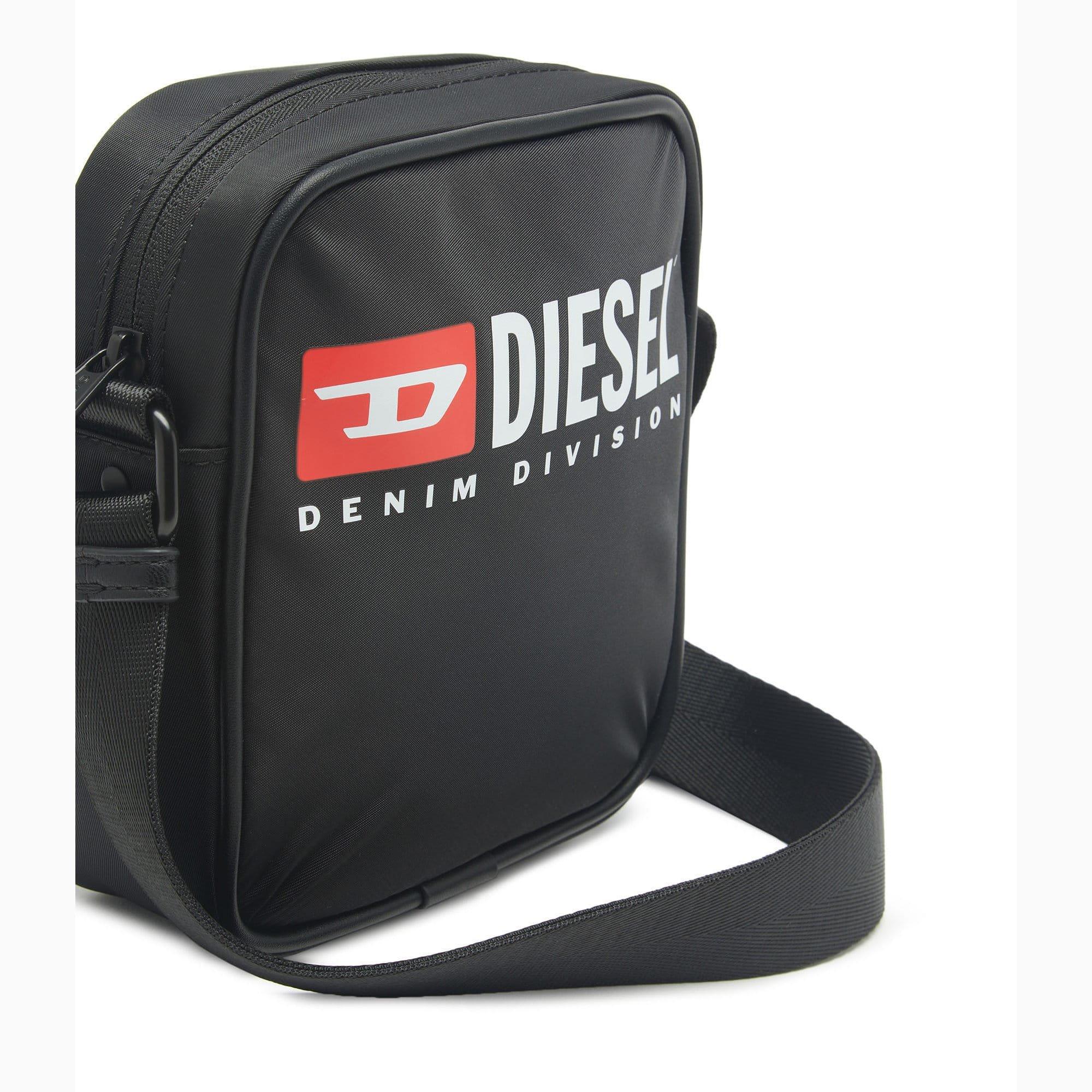 Black - Diesel - Rinkee Logo Print Crossbody Bag - 6