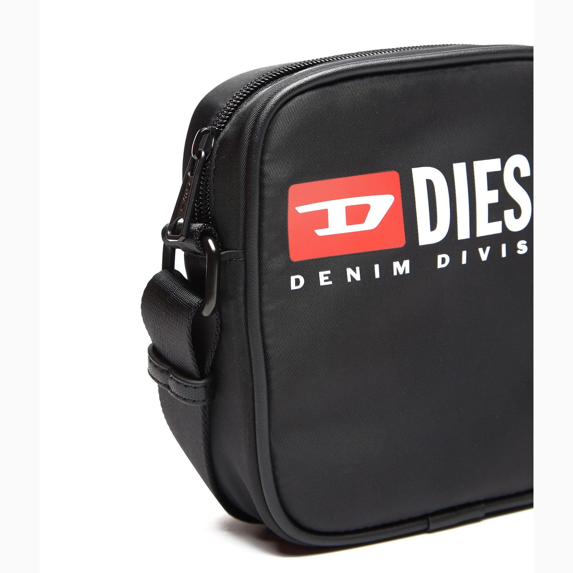 Black - Diesel - Rinkee Logo Print Crossbody Bag - 7