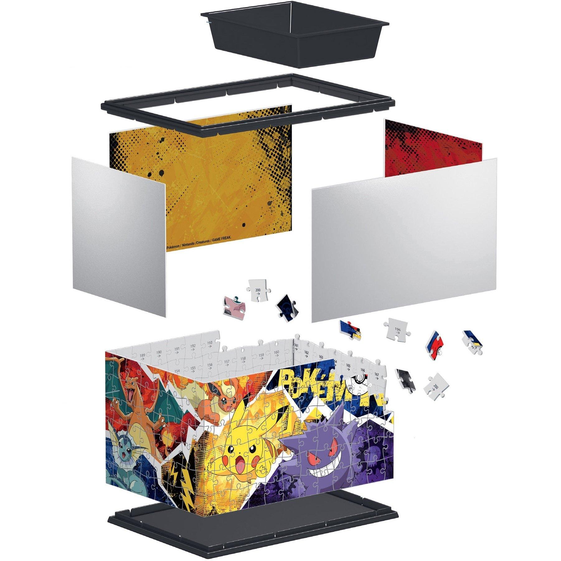 216pc - Pokemon - Pokemon Storage Box 3D Puzzle 216pc - 3