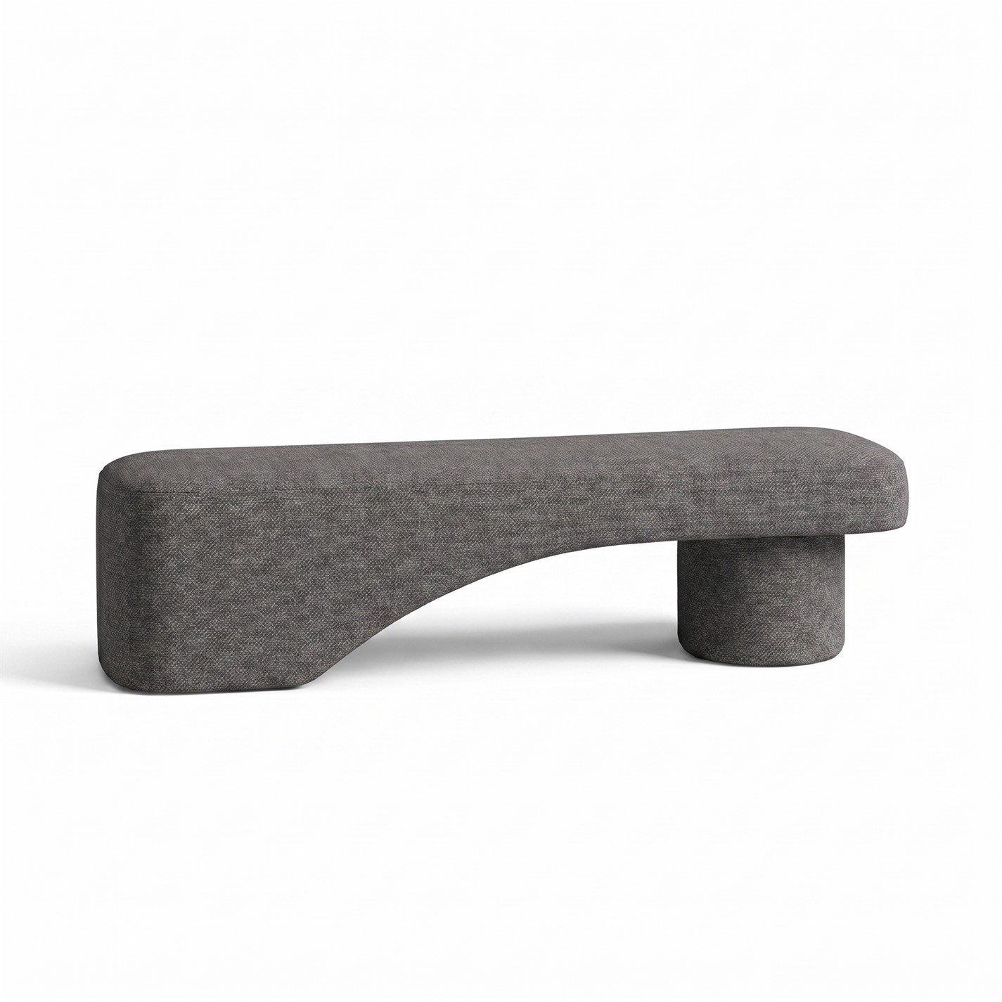 Gemma 93 - Sofa.com - Larch Large Bench in Brushed Matte Weave - 1