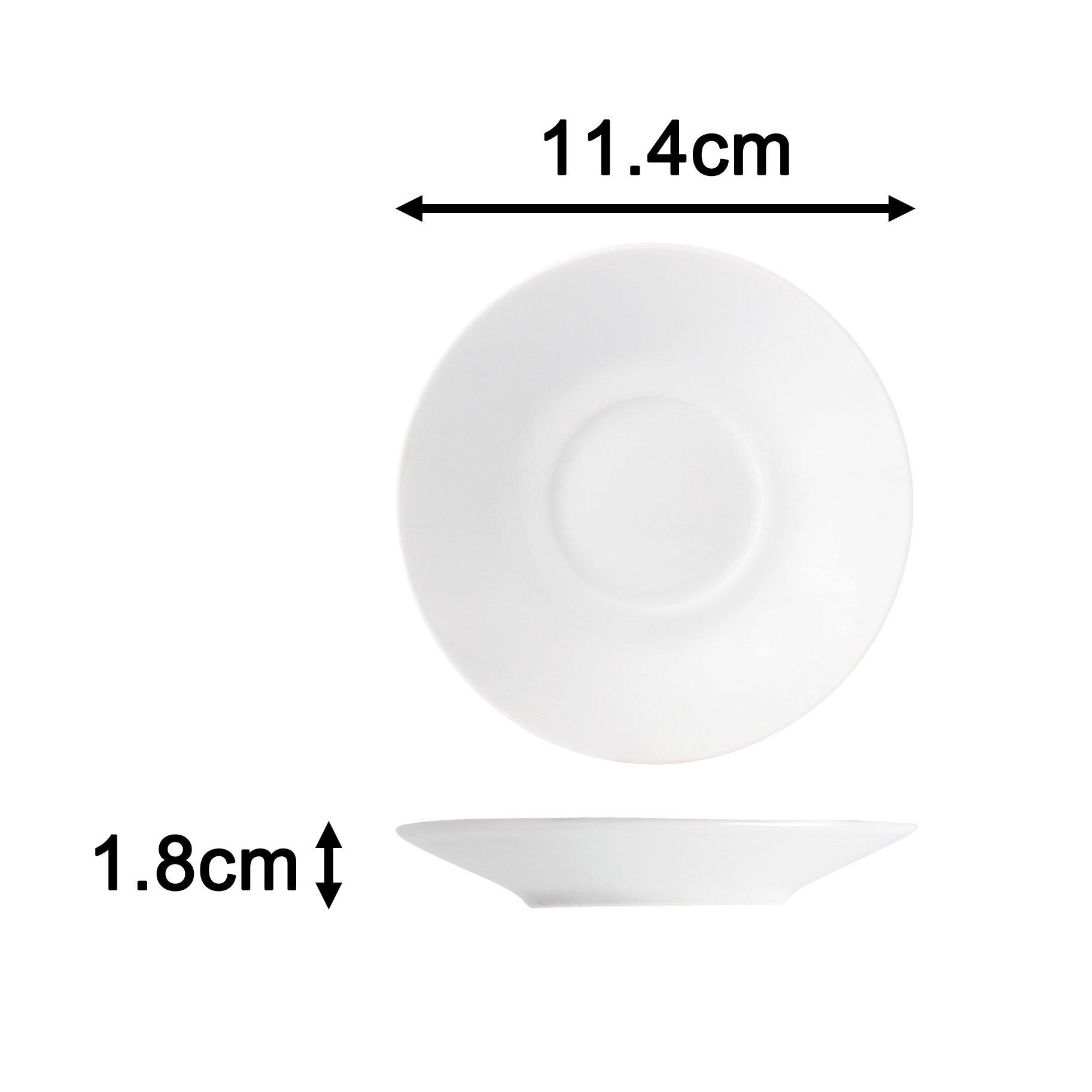 White - Waterside - 60pc White Coupe Dinner Set - 15