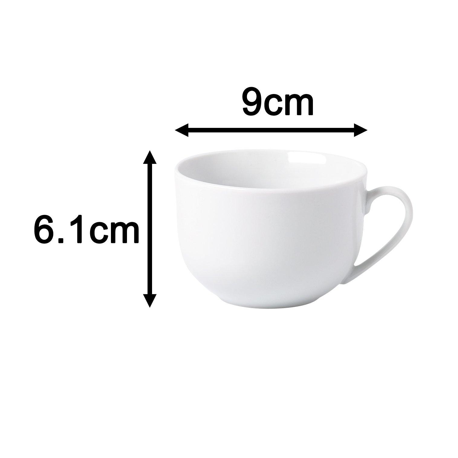 White - Waterside - 60pc White Coupe Dinner Set - 6