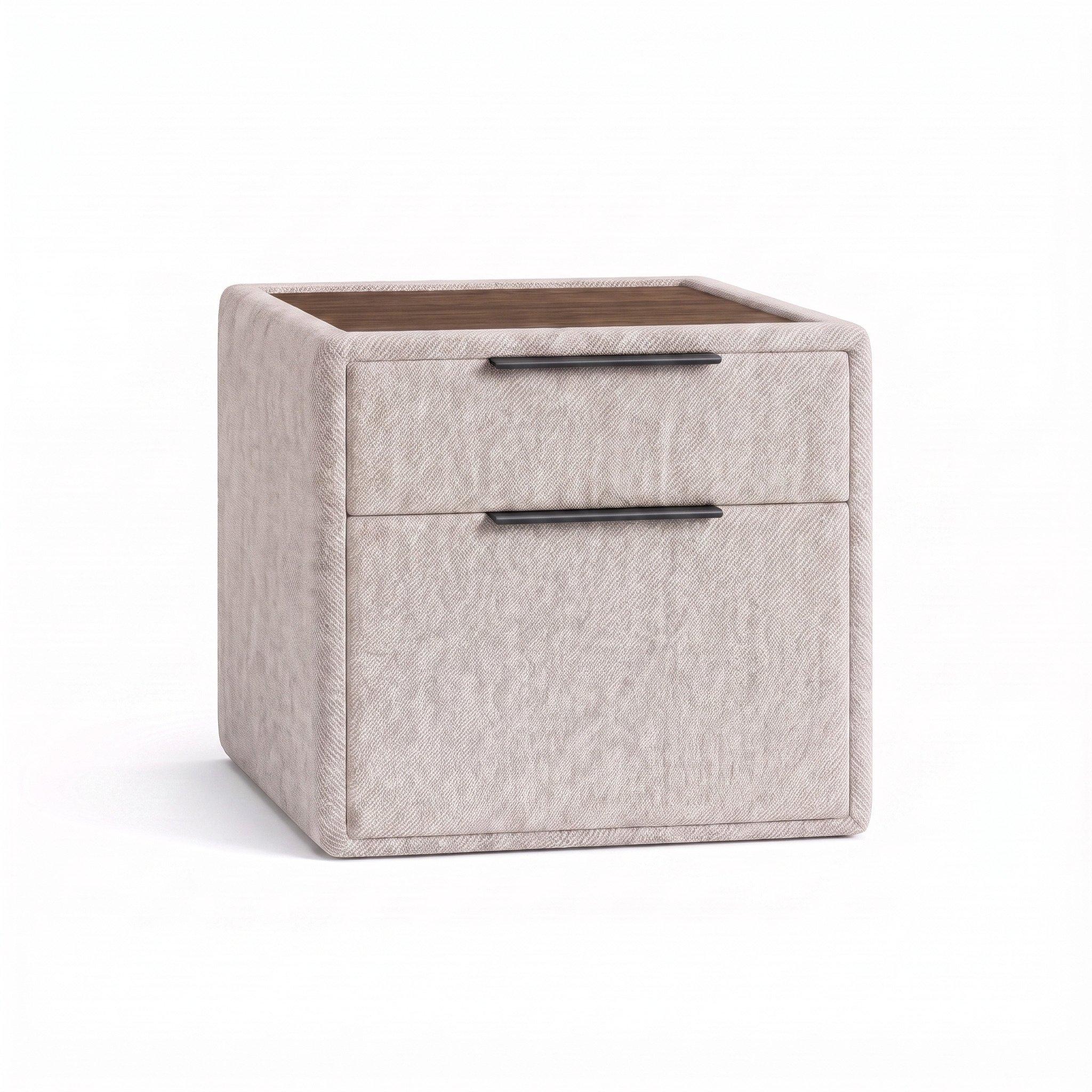 Gemma 80 - Sofa.com - Cole Small Chest of Drawers in Brushed Matte Weave - 1