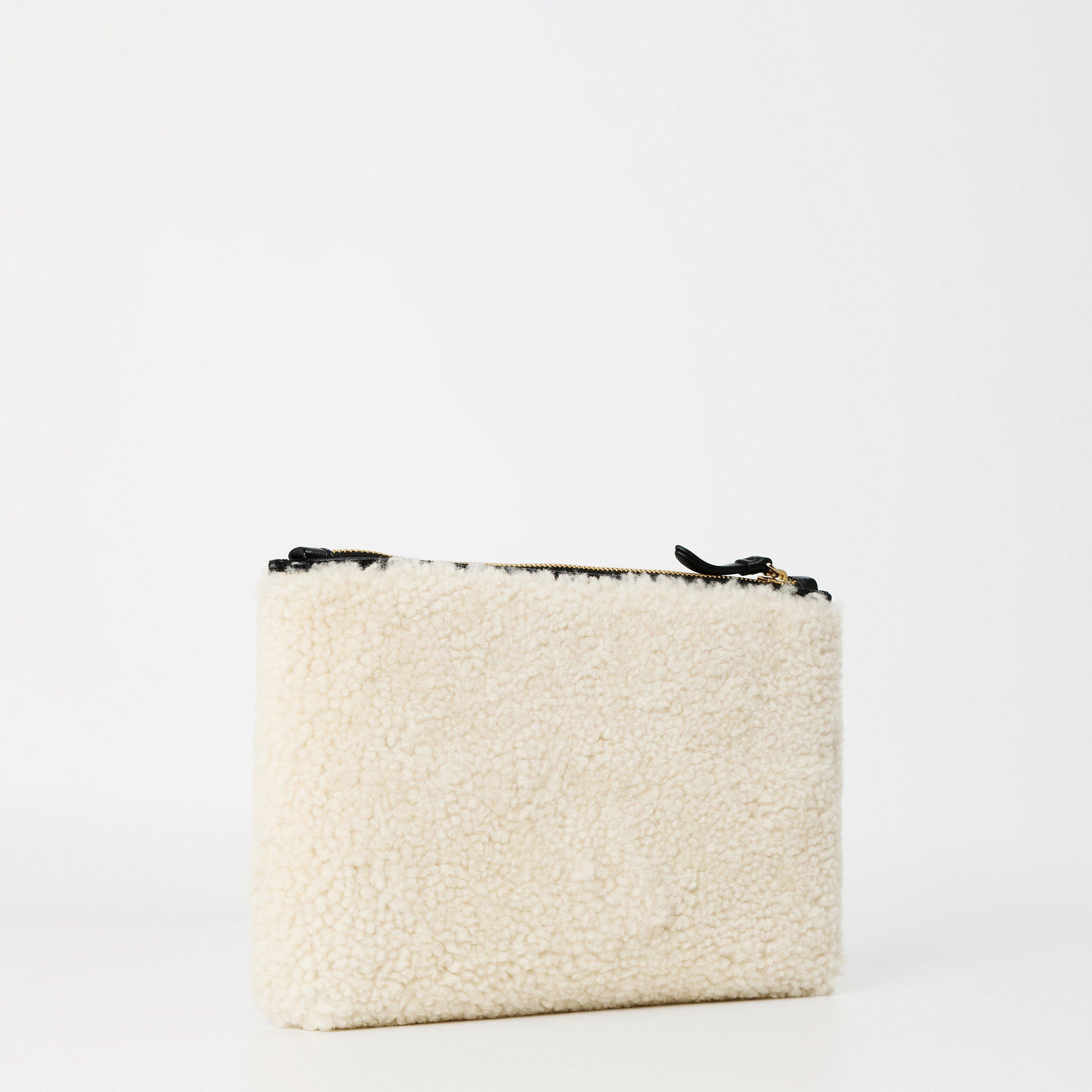 Natural/Black - Jimmy Choo - Women's Pouch - 2