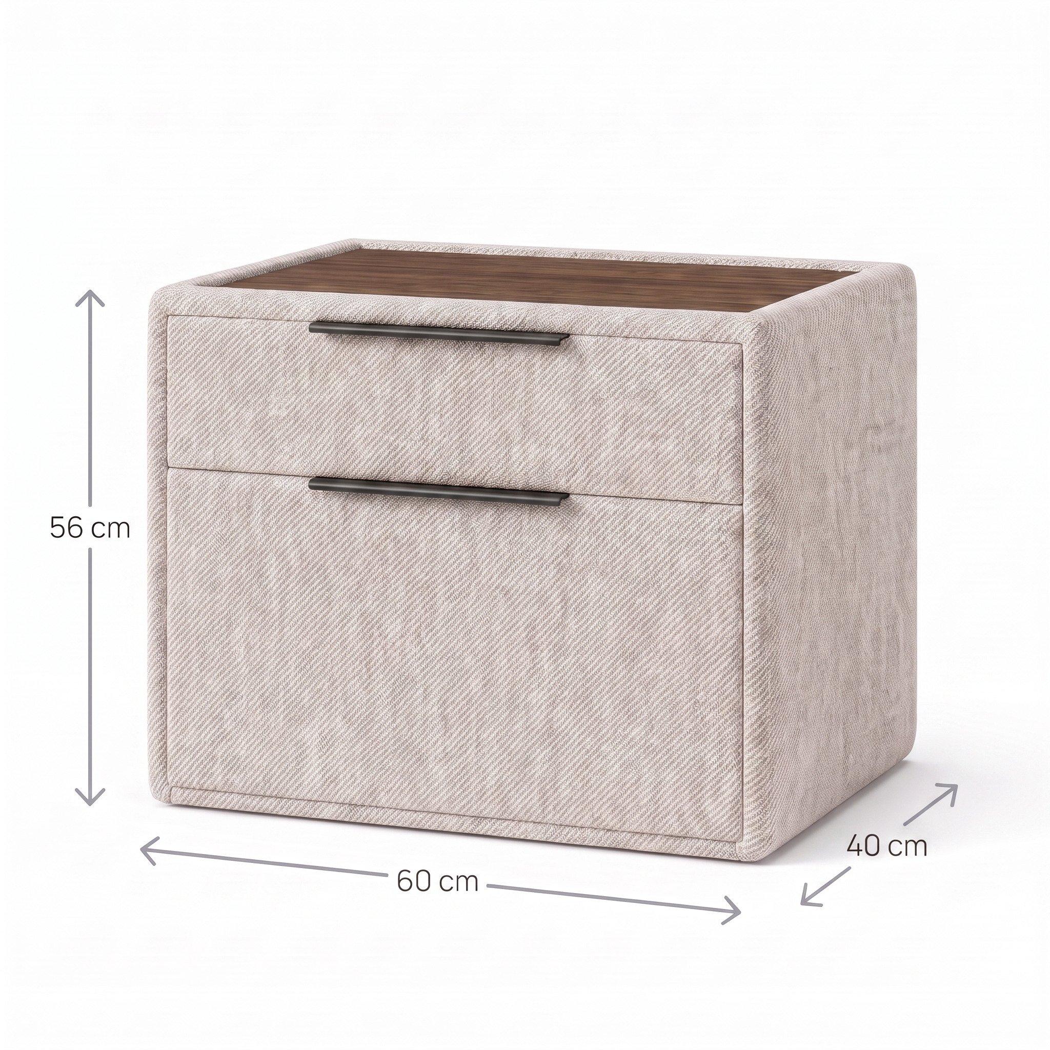 Gemma 80 - Sofa.com - Cole Large Chest of Drawers in Brushed Matte Weave - 2