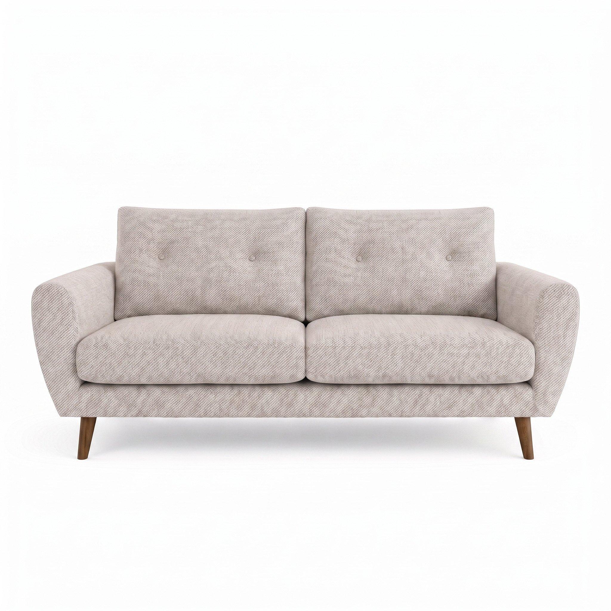 Jack 3 Seat Sofa in Brushed Matte Weave