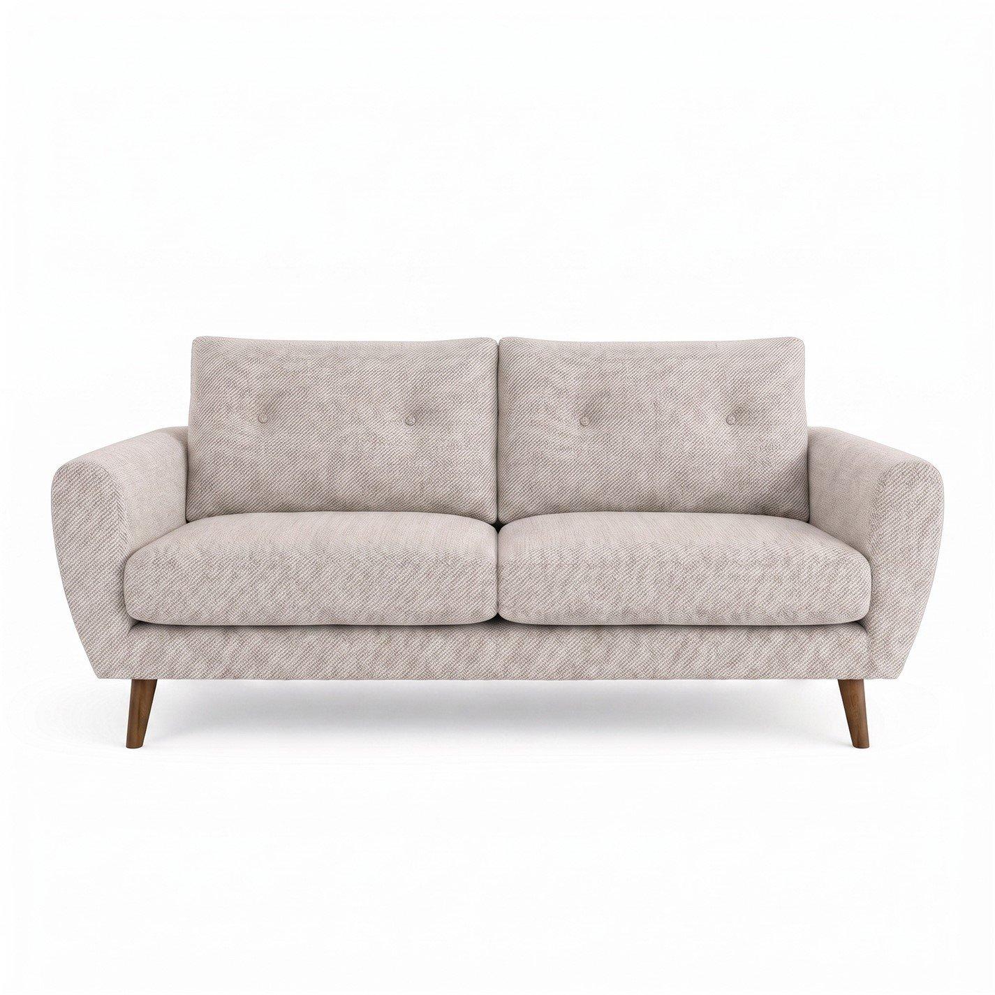 Jack 3 Seat Sofa Bed in Brushed Matte Weave