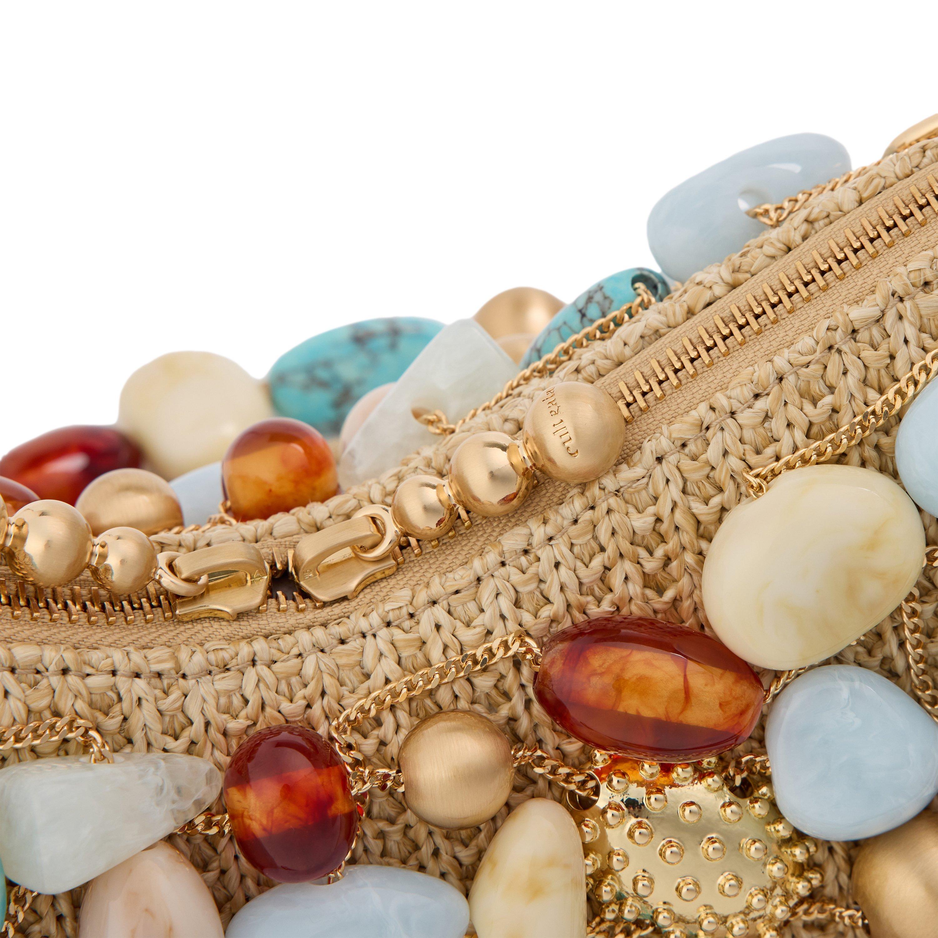 Ibiza Turquoise - Cult Gaia - Women's Shoulder Bag - 4