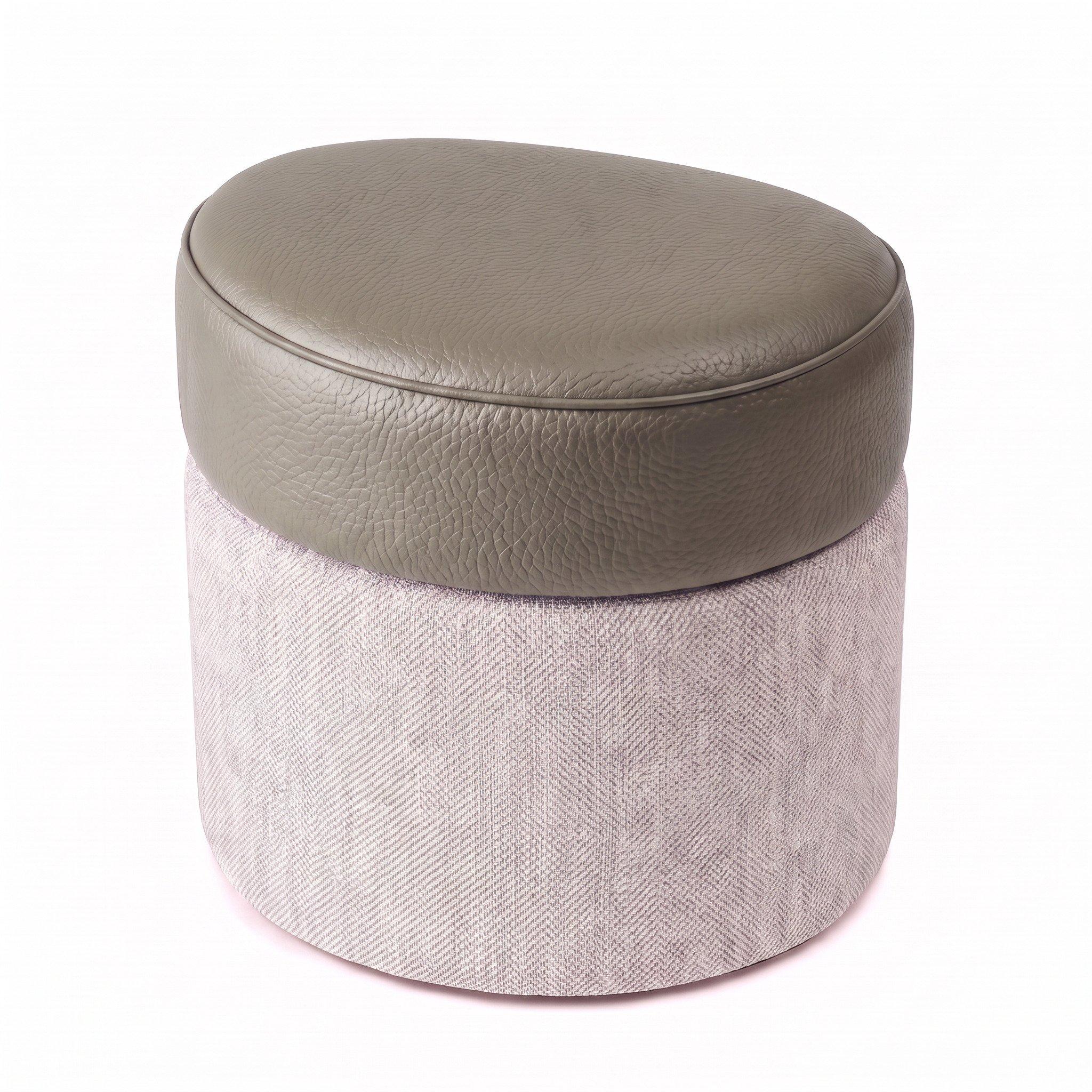 Sofa.com Acorn Half Moon Storage Footstool in Cachi/ Ash  Caramello/ Ash