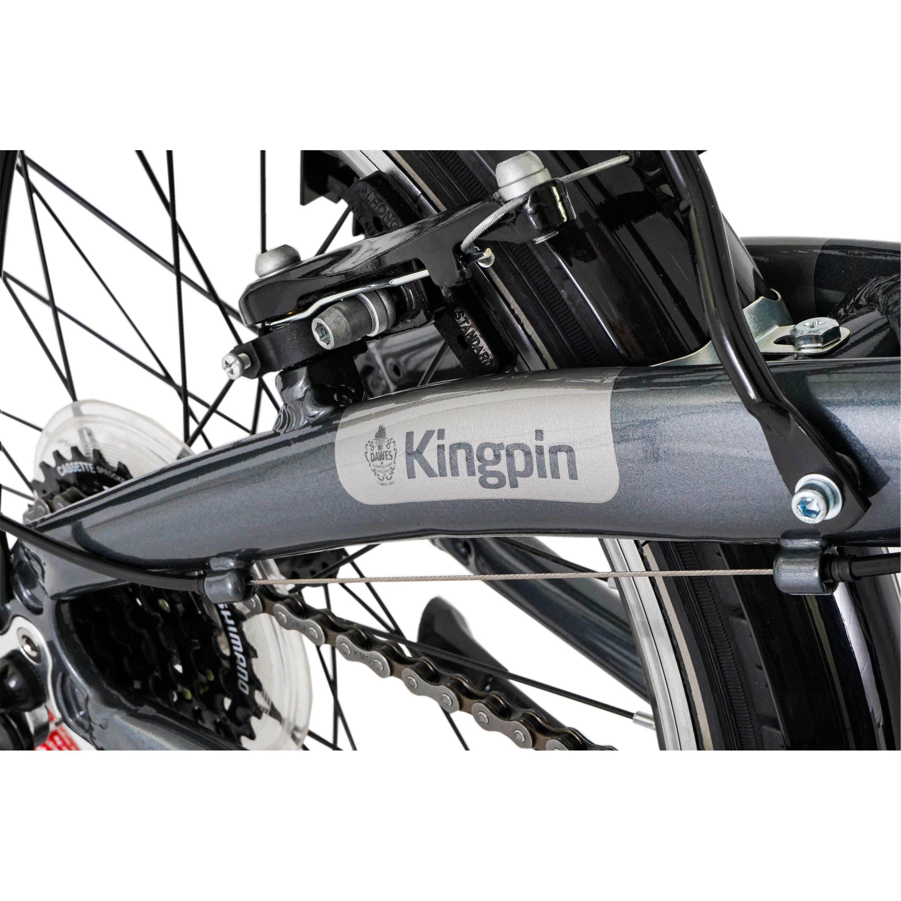 Grey - Dawes - Dawes Kingpin Grey Folding Bike - 9
