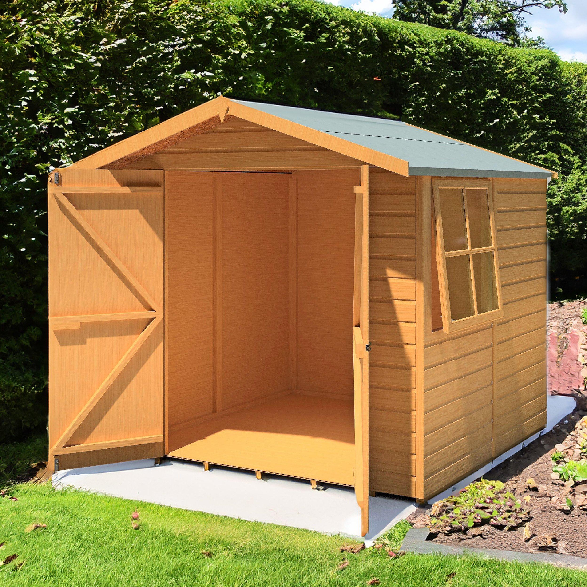 Wood - Shire - Alderney 7x7 Shed - 1