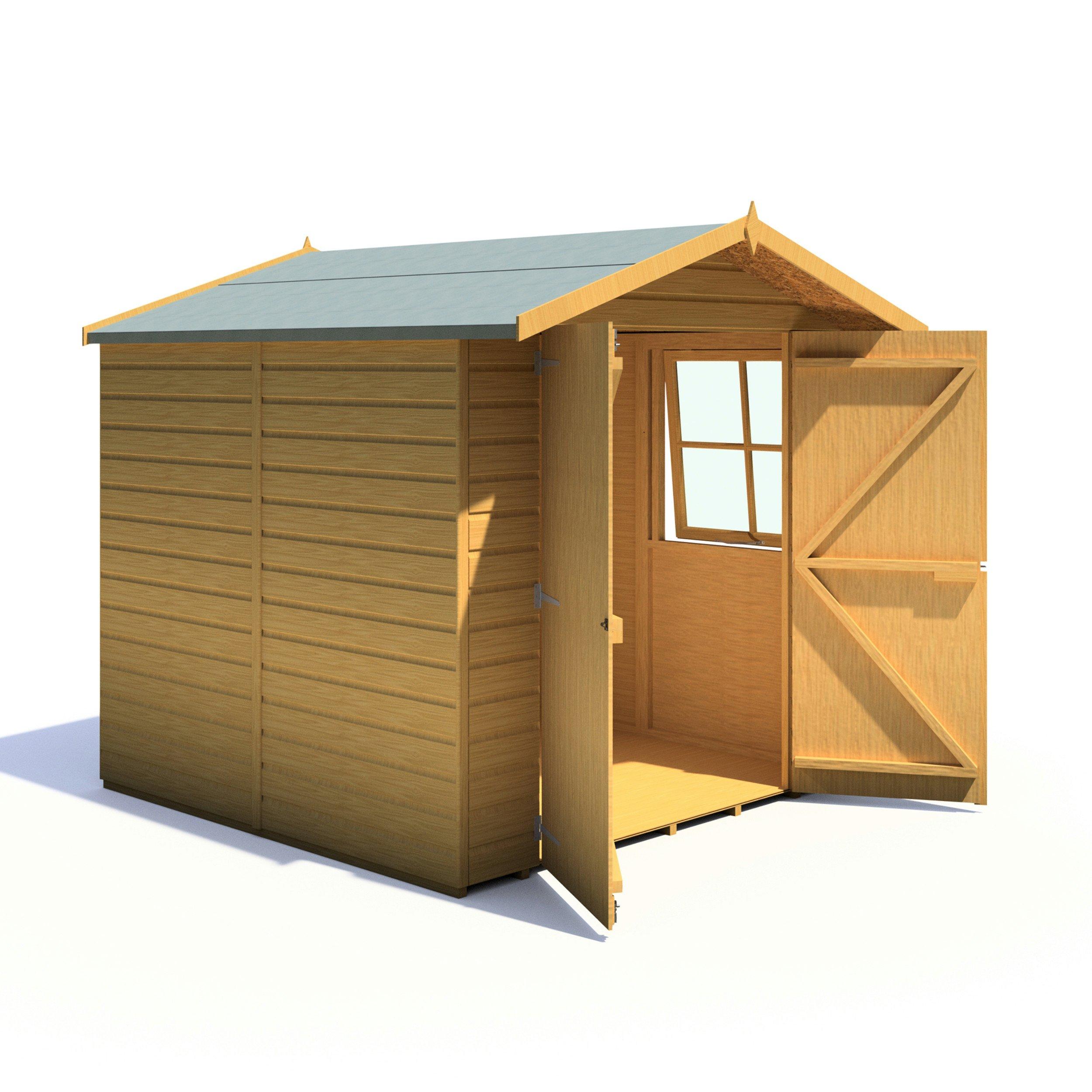 Wood - Shire - Alderney 7x7 Shed - 6