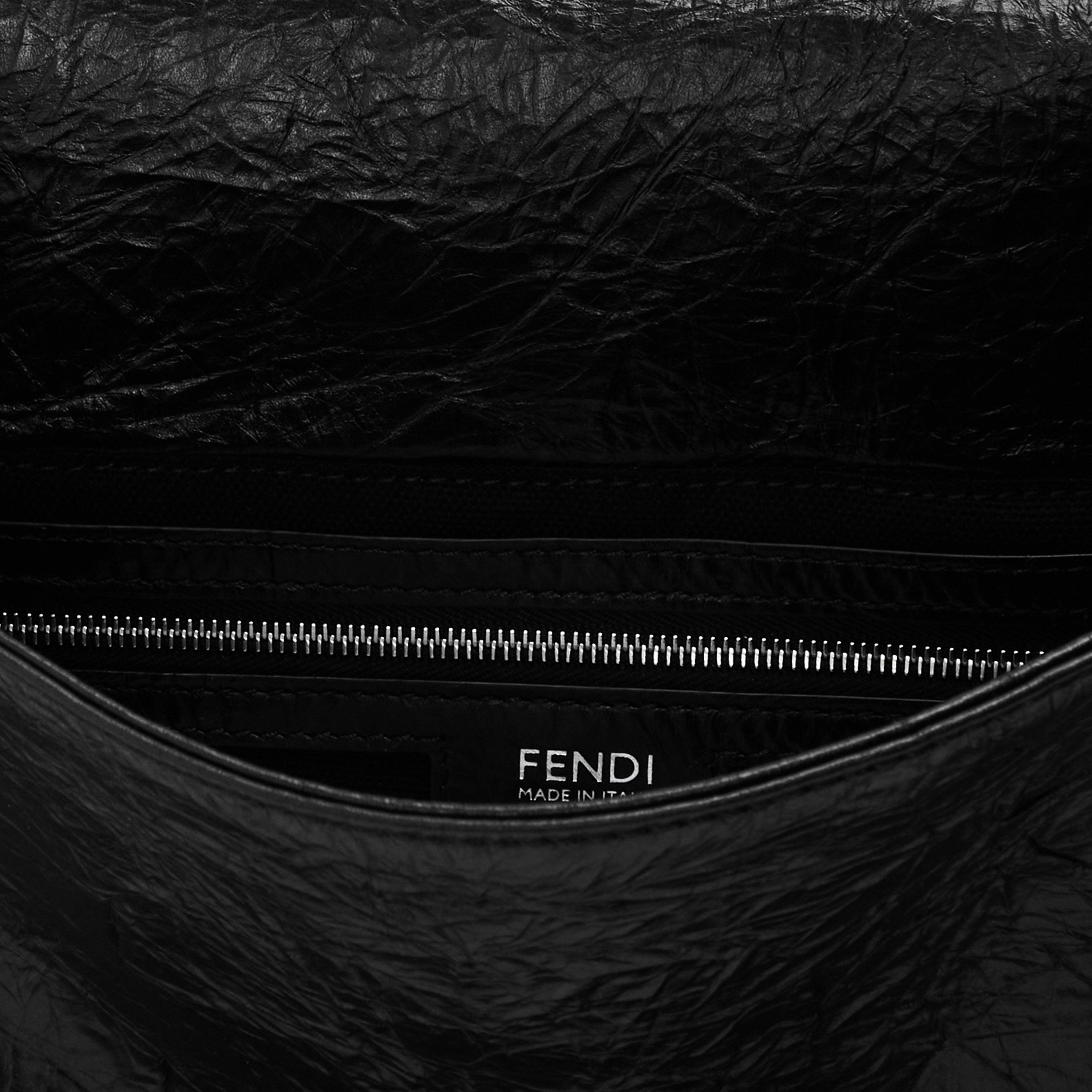 Black - Fendi - Fendi Mamma Baguette Ld64 - 4