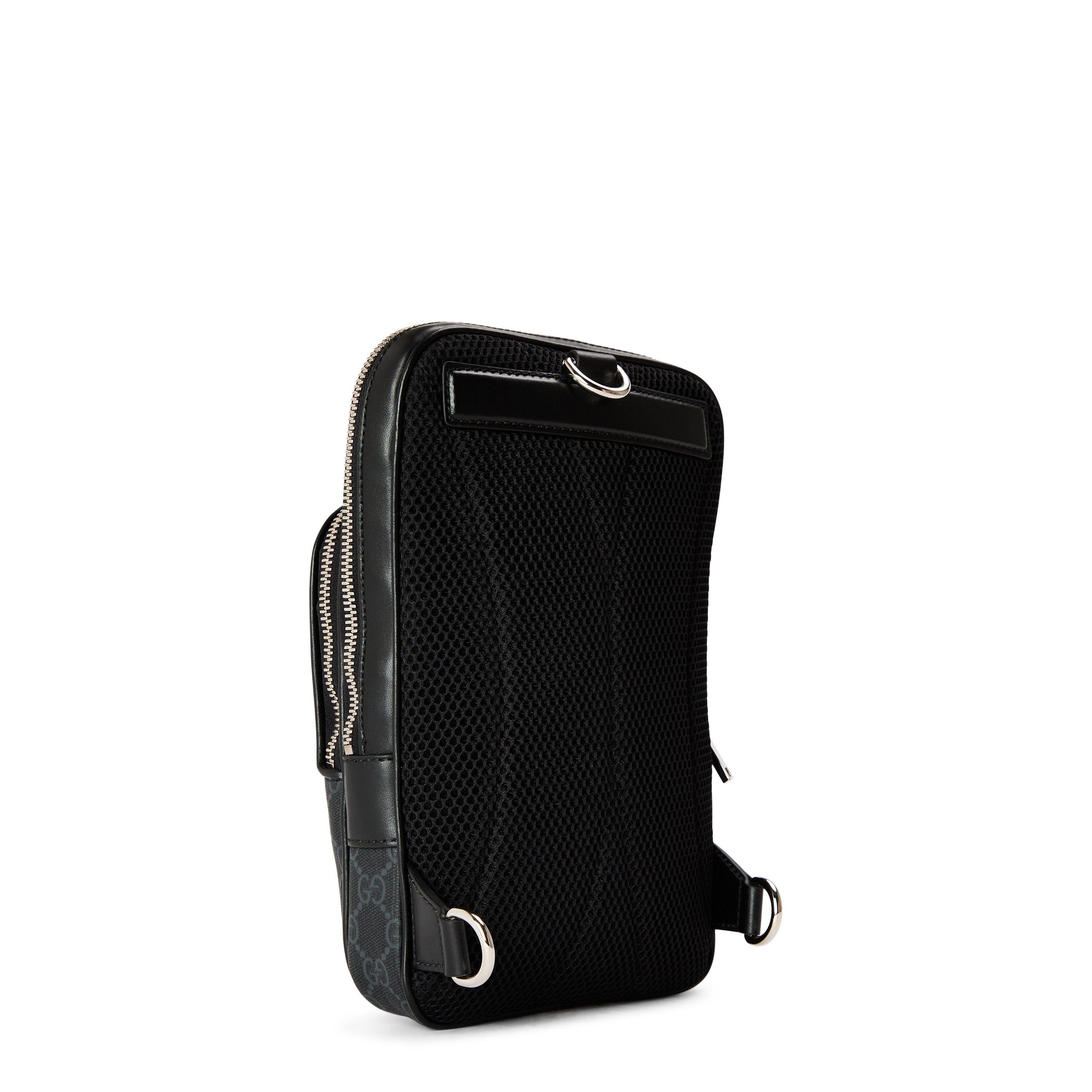 GG Black - Gucci - Men's Crossbody Bag - 2
