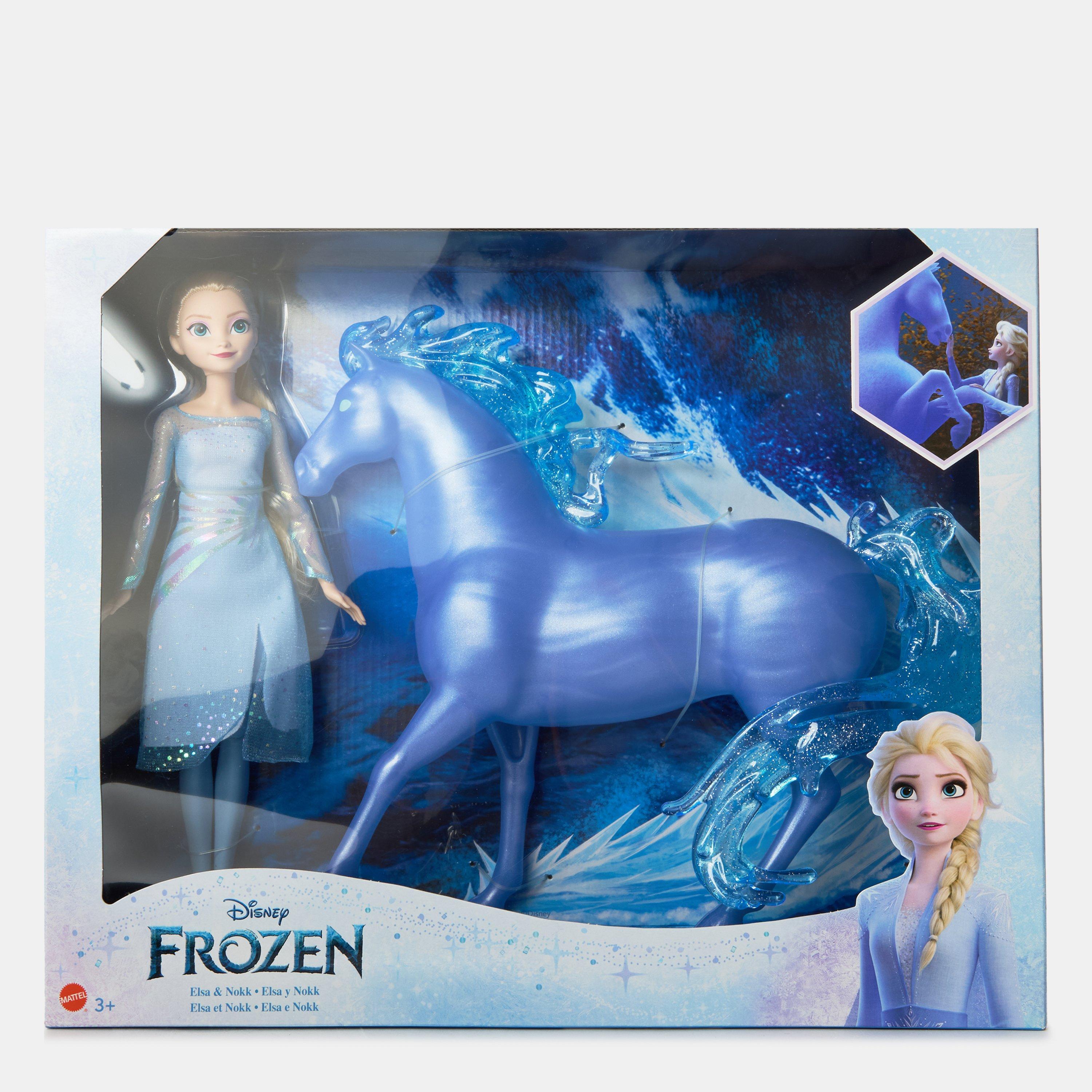 playset - Disney - Frozen 2 Elsa Doll and Nokk Figure Playset - 1