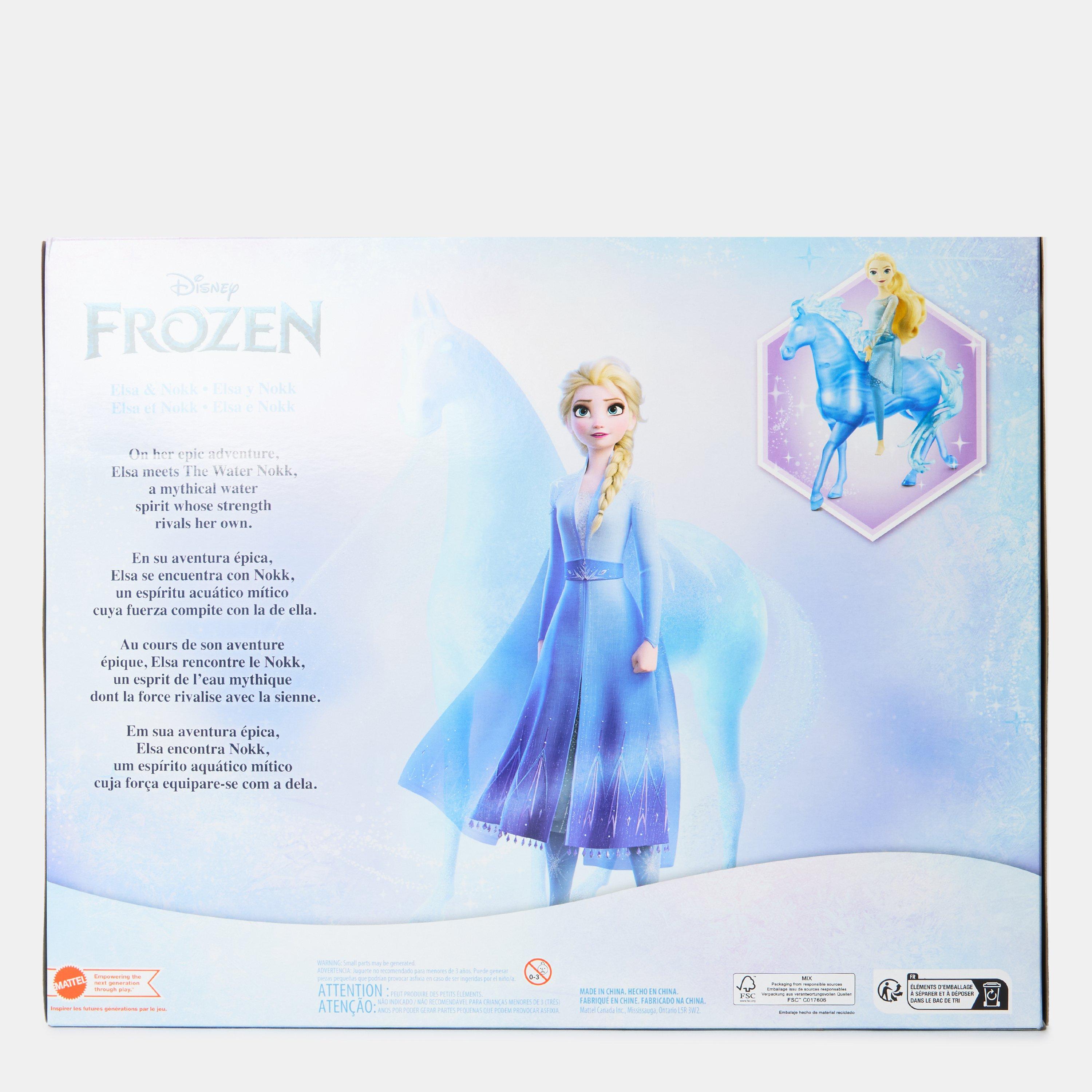 playset - Disney - Frozen 2 Elsa Doll and Nokk Figure Playset - 2