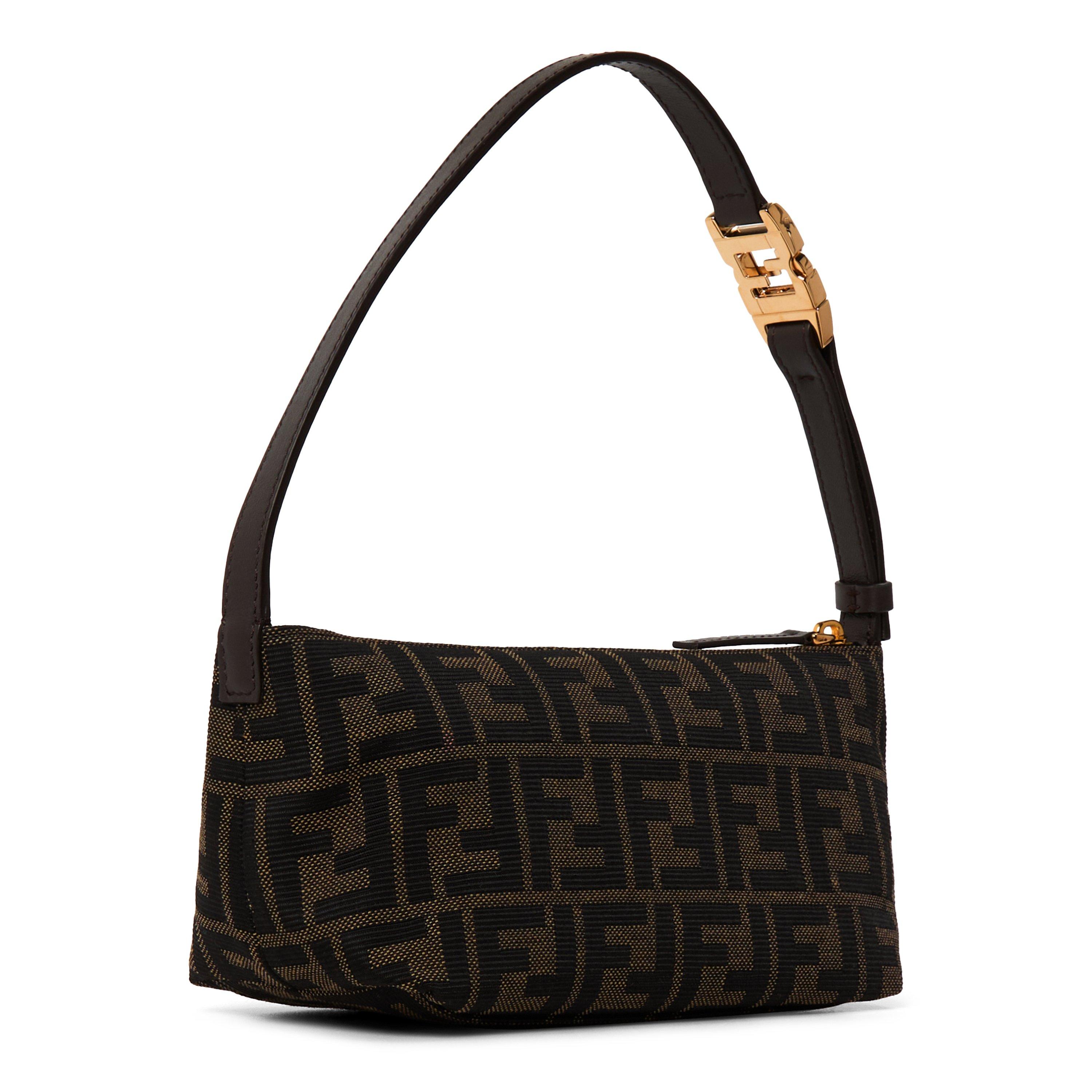 Tobacco/Ebony - Fendi - Fendi Vanity Pouch S Ld64 - 2