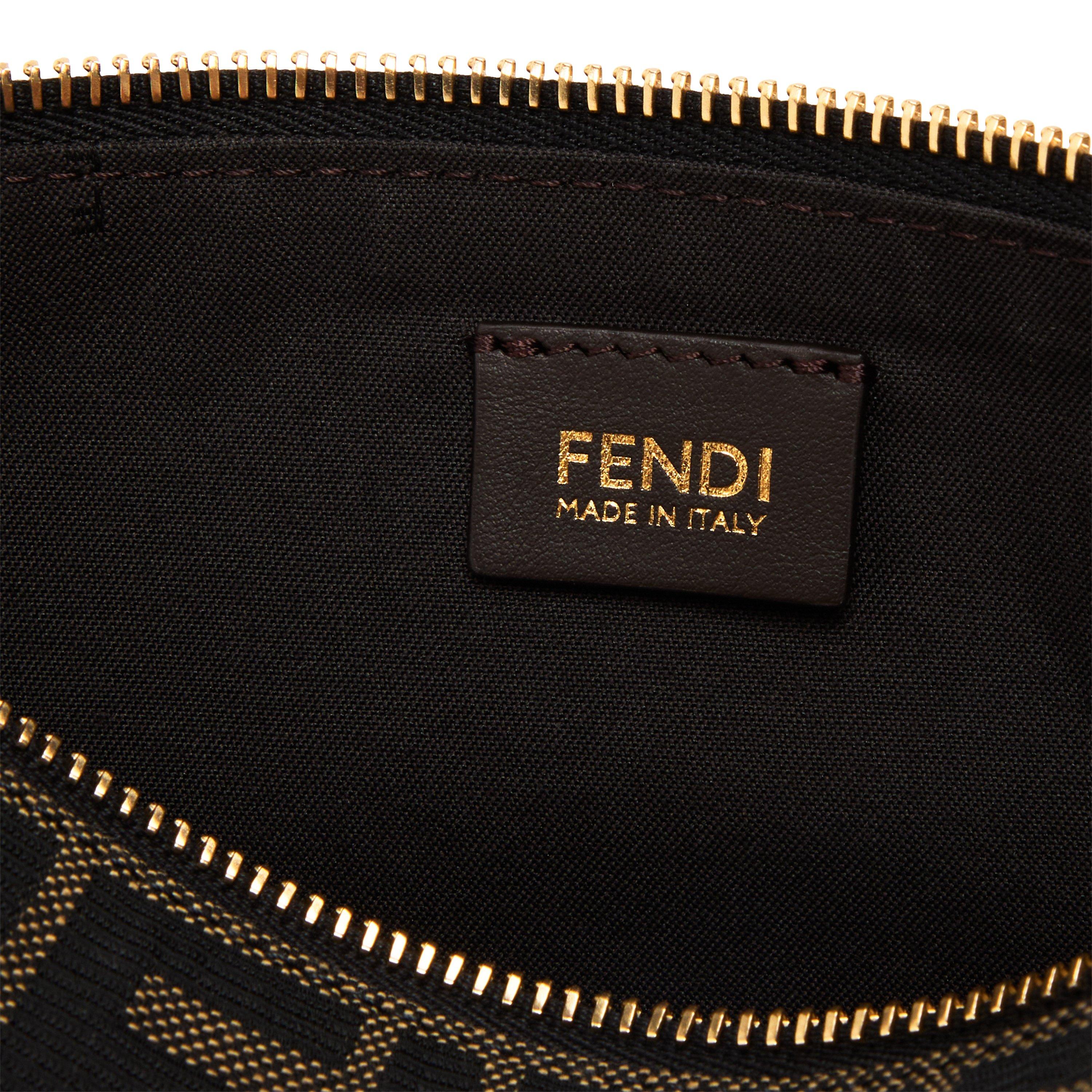 Tobacco/Ebony - Fendi - Fendi Vanity Pouch S Ld64 - 4