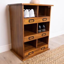 Charles Bentley Charnwood Wooden Shoe and Boot Locker
