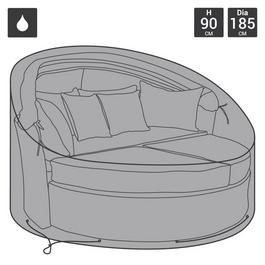 Charles Bentley Deluxe Rattan Day Bed Cover - Black
