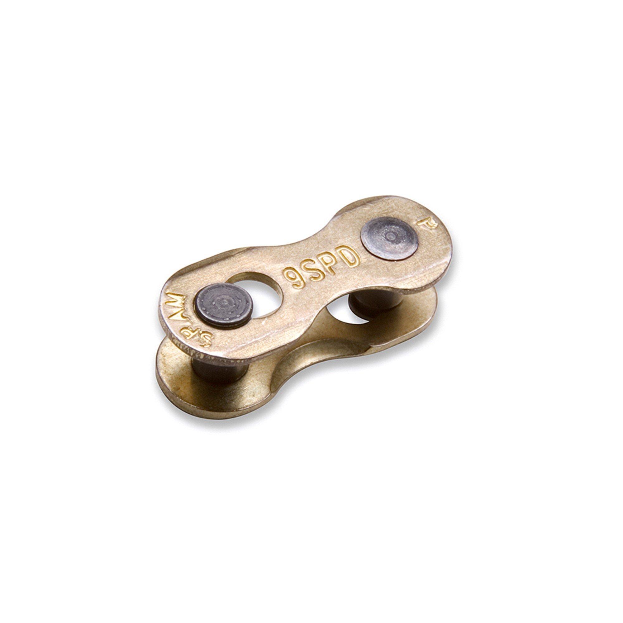 Gold - SRAM - PowerLink 9 Speed Brass Bike Chain Spares